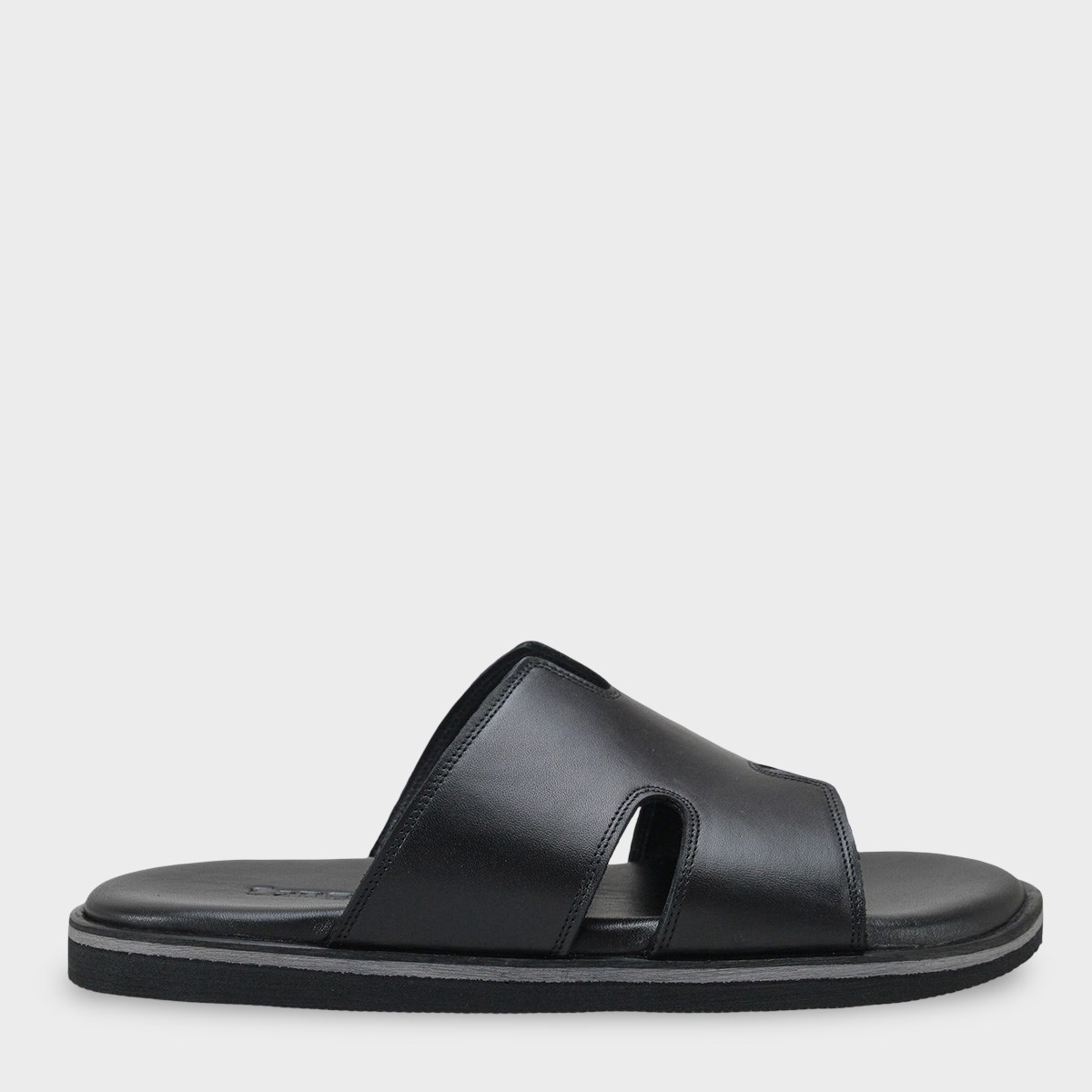 Capone Wide H Strap Men Sandal