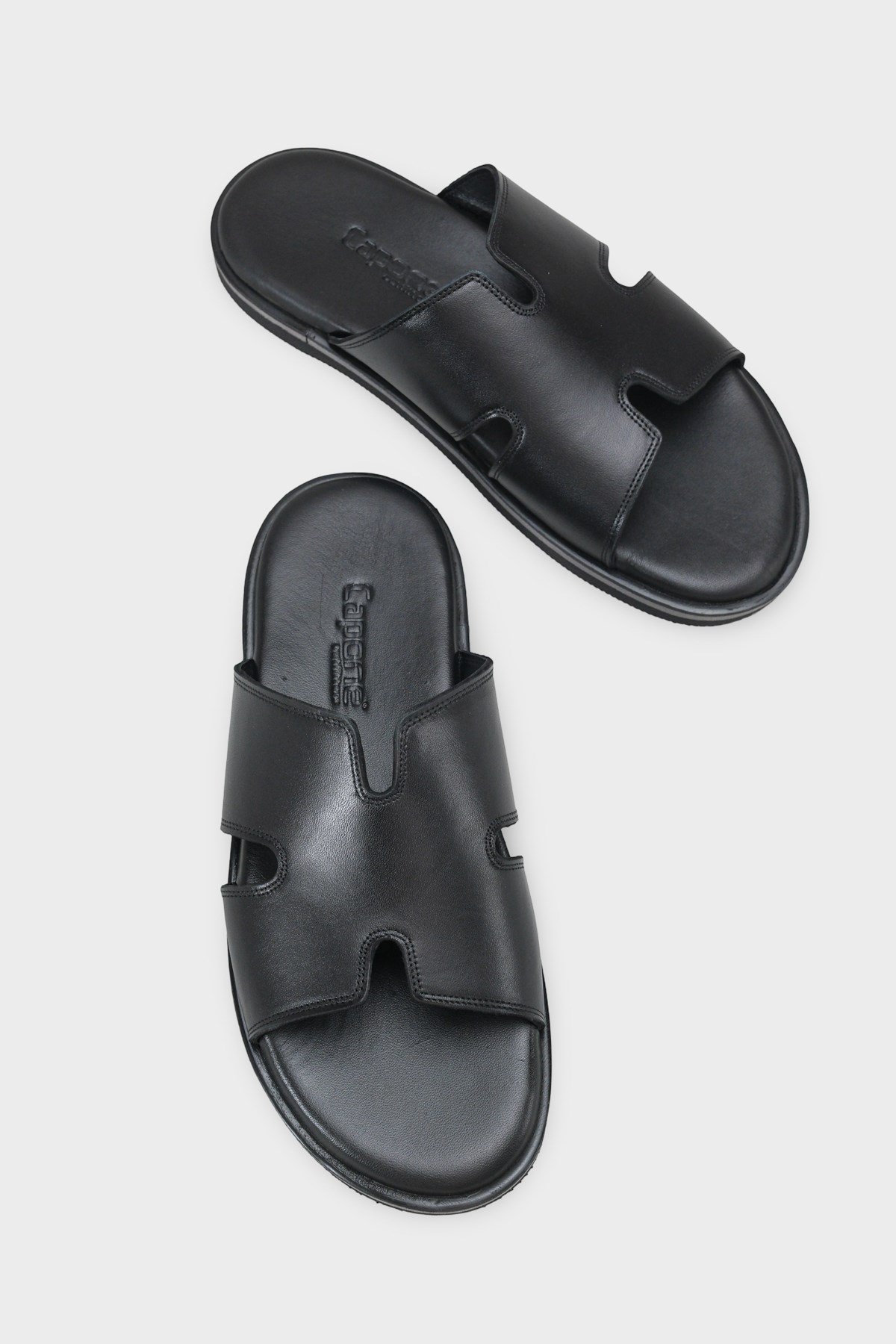 Capone Wide H Strap Men Sandal