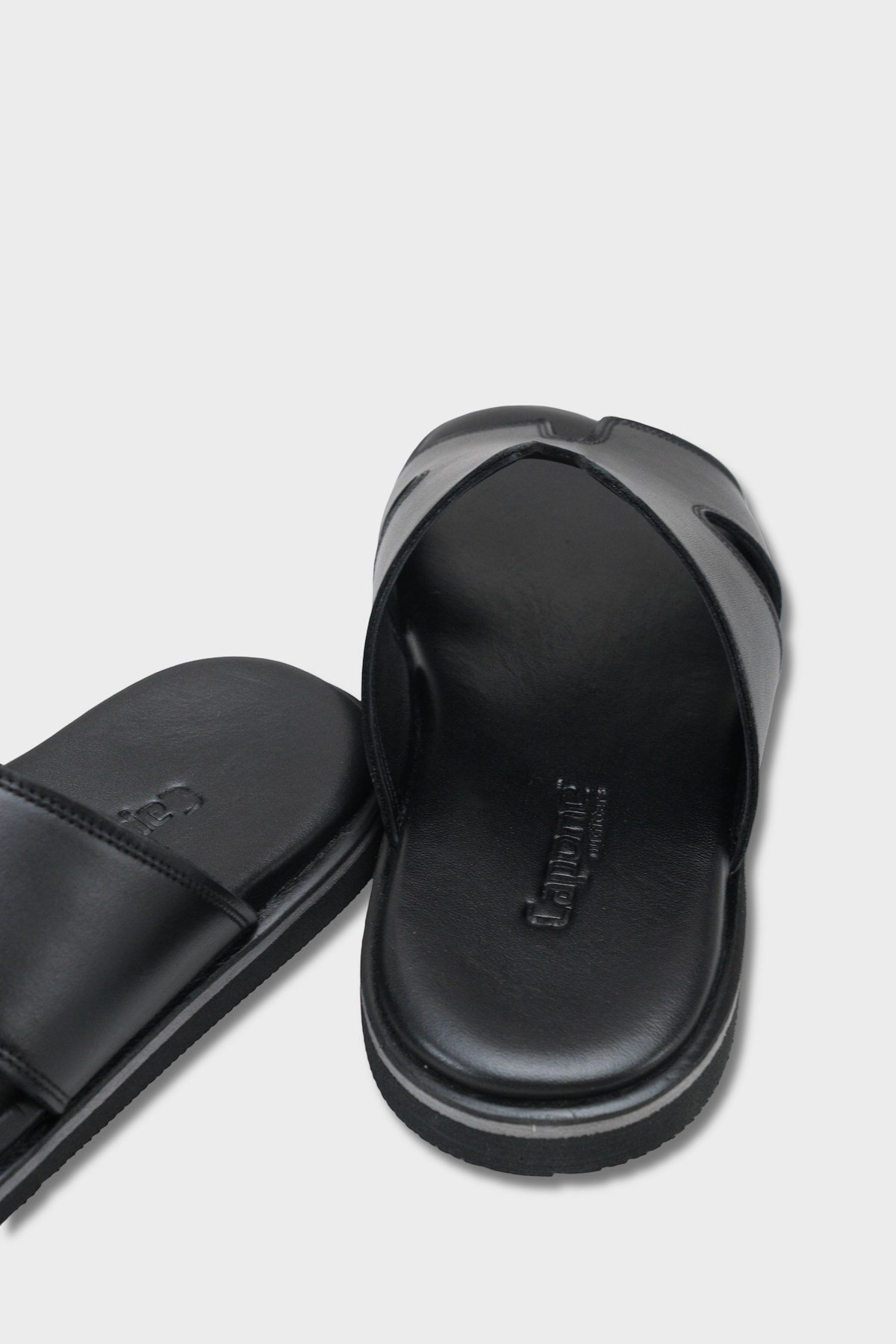 Capone Wide H Strap Men Sandal