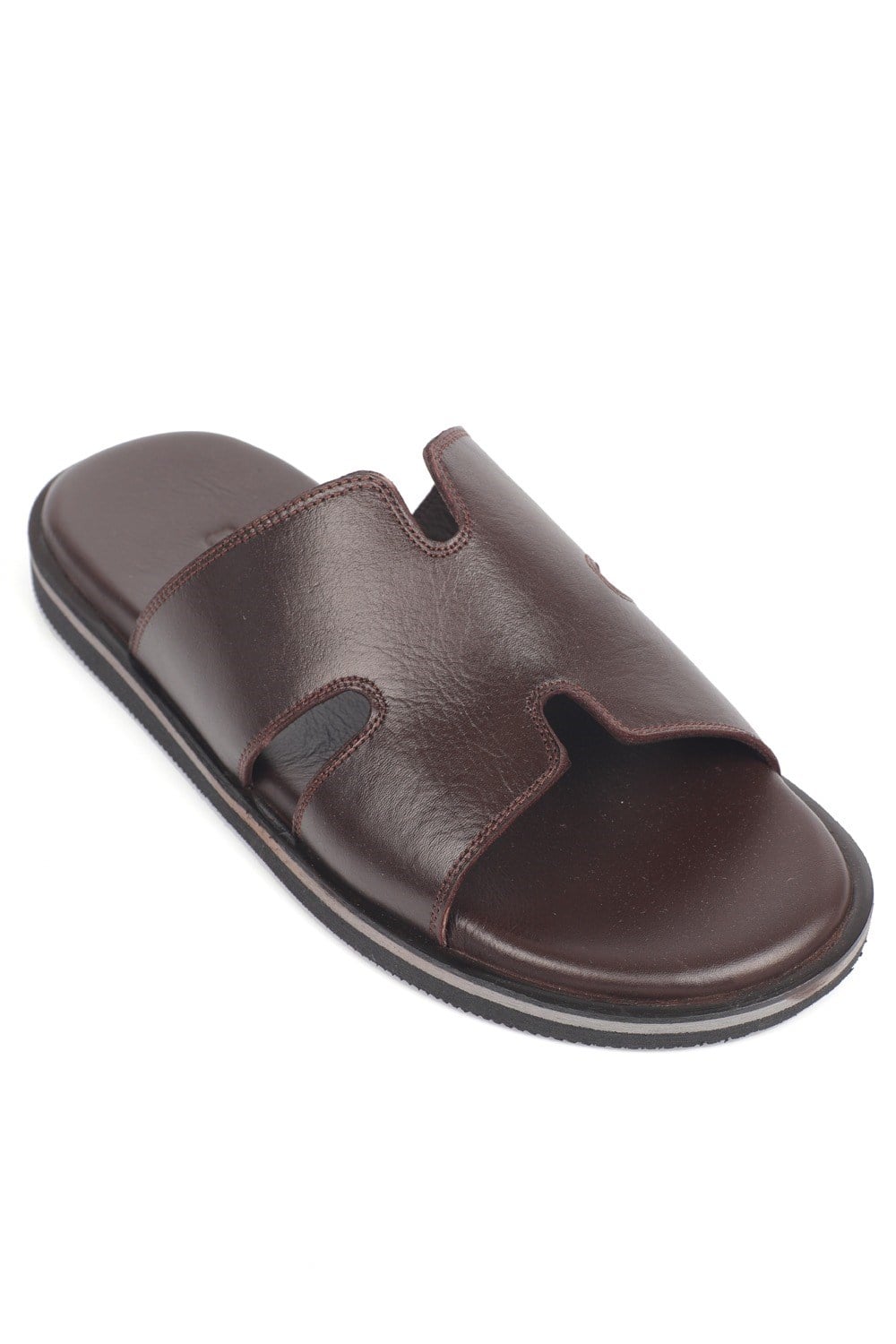 Capone Wide H Strap Men Sandal