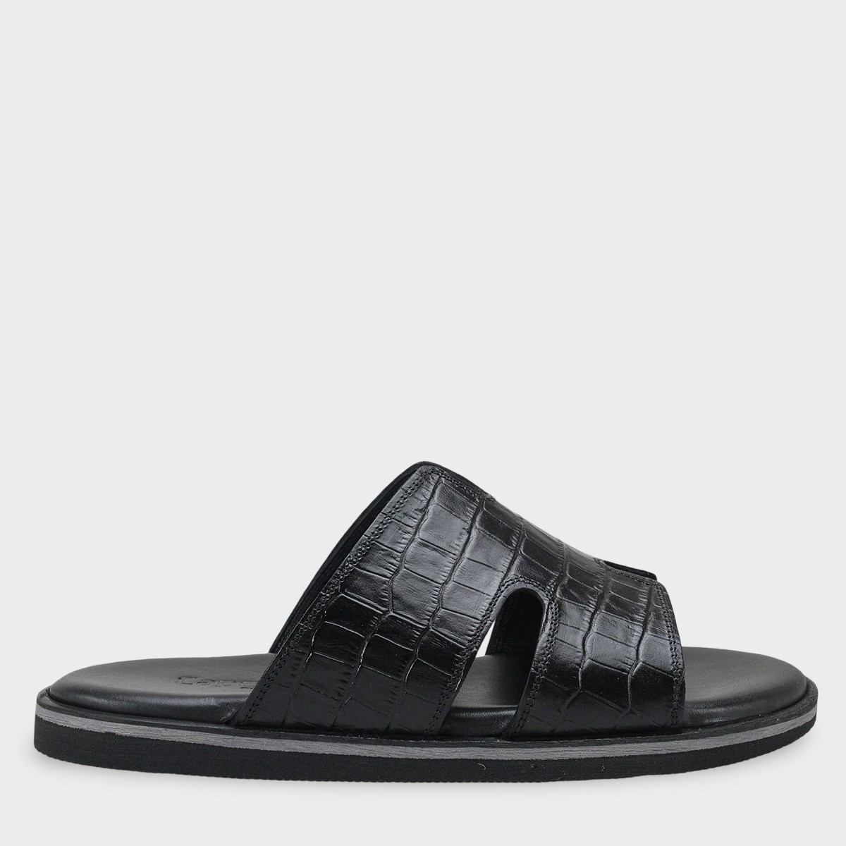 Capone Wide H Strap Men Sandal