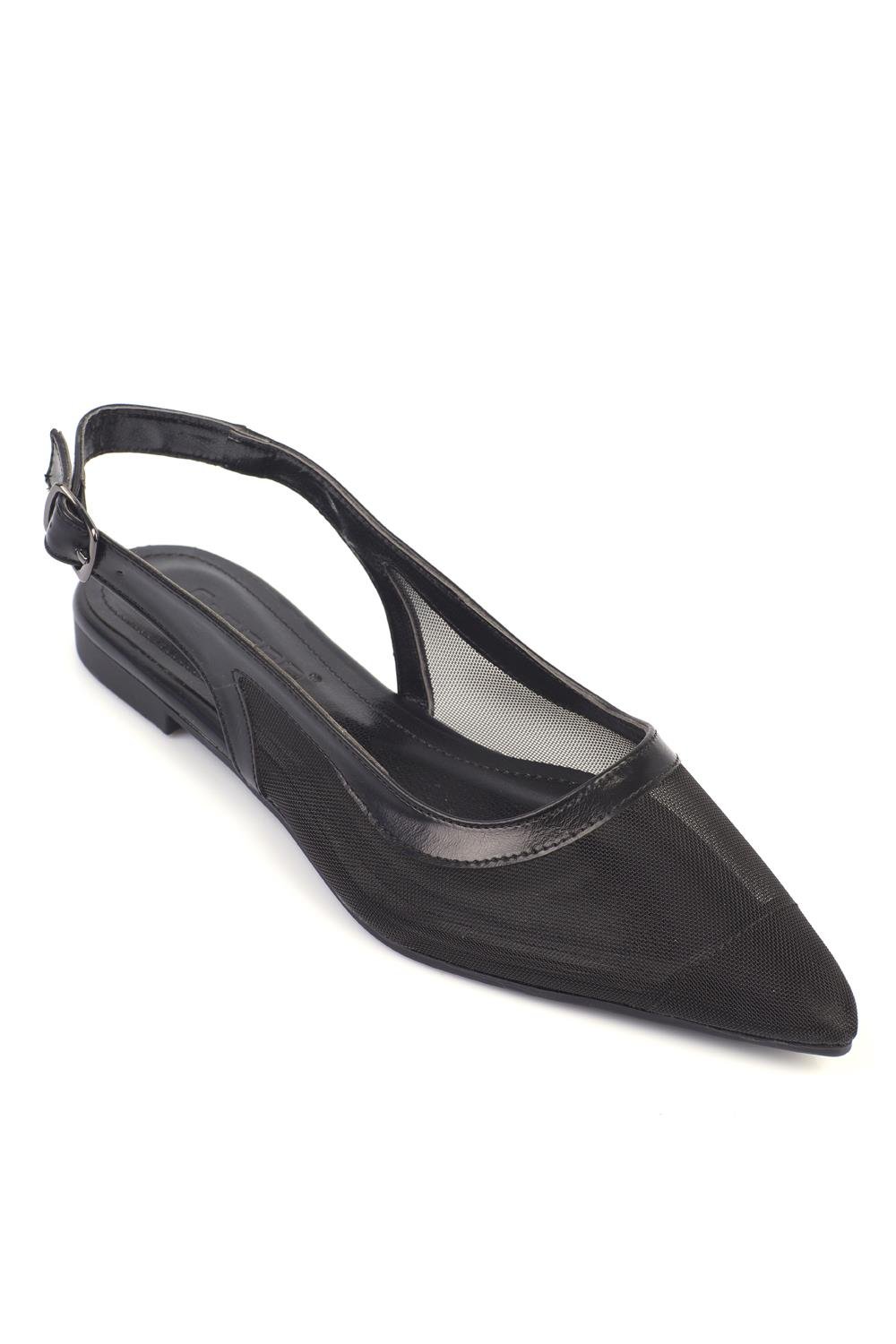 Capone Women Black Ballerina