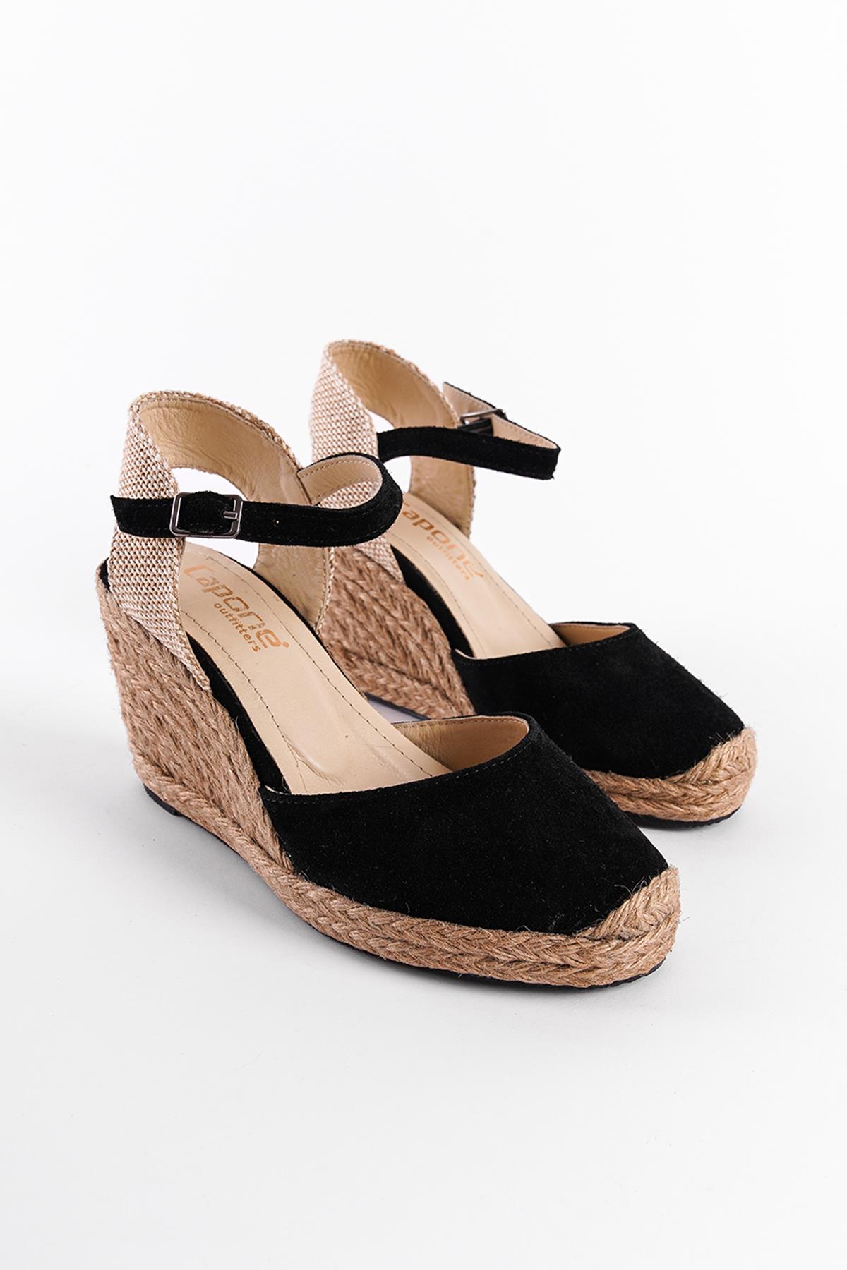Capone Women Black Sandal
