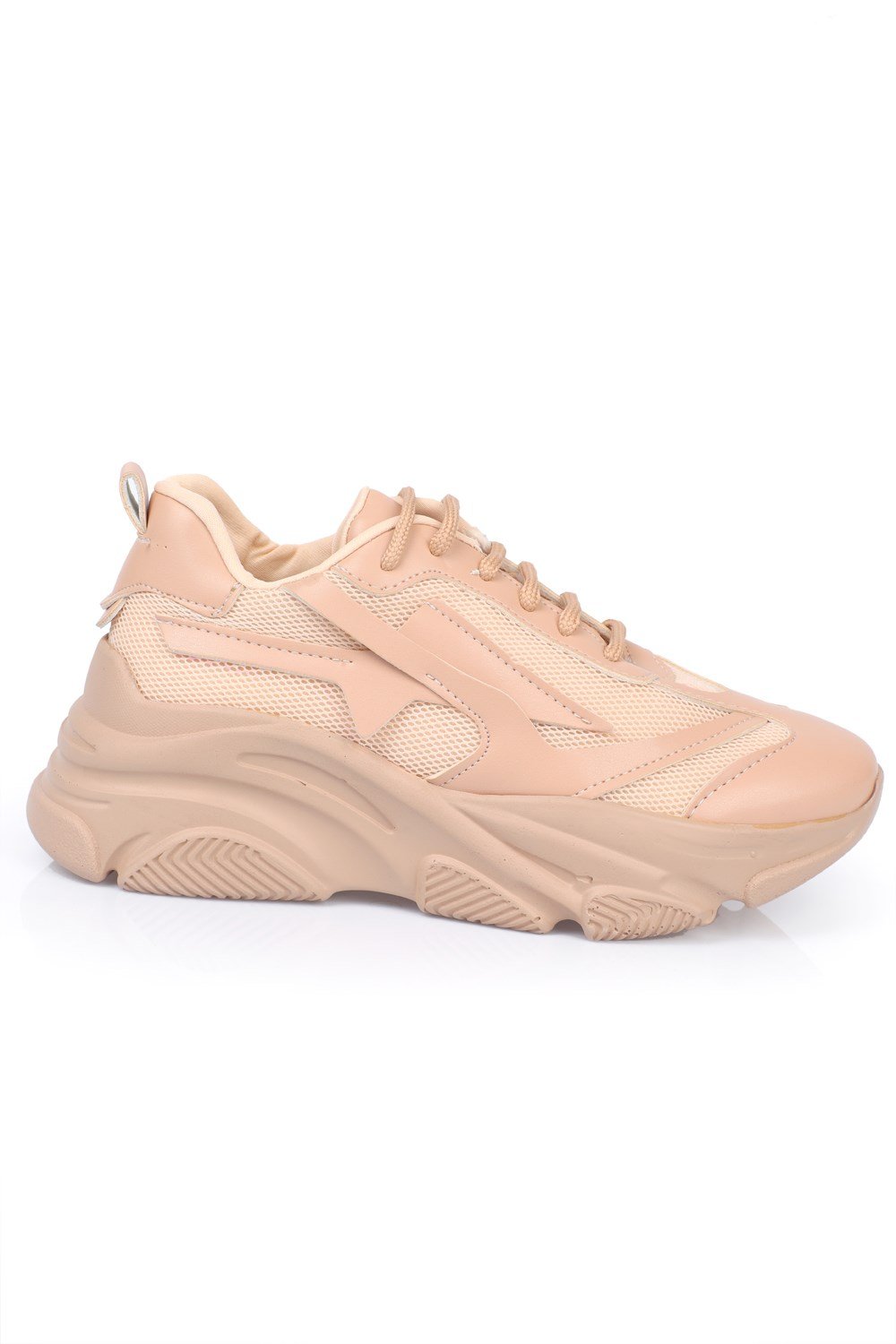 Capone Women Nude Sneaker Sport Shoes