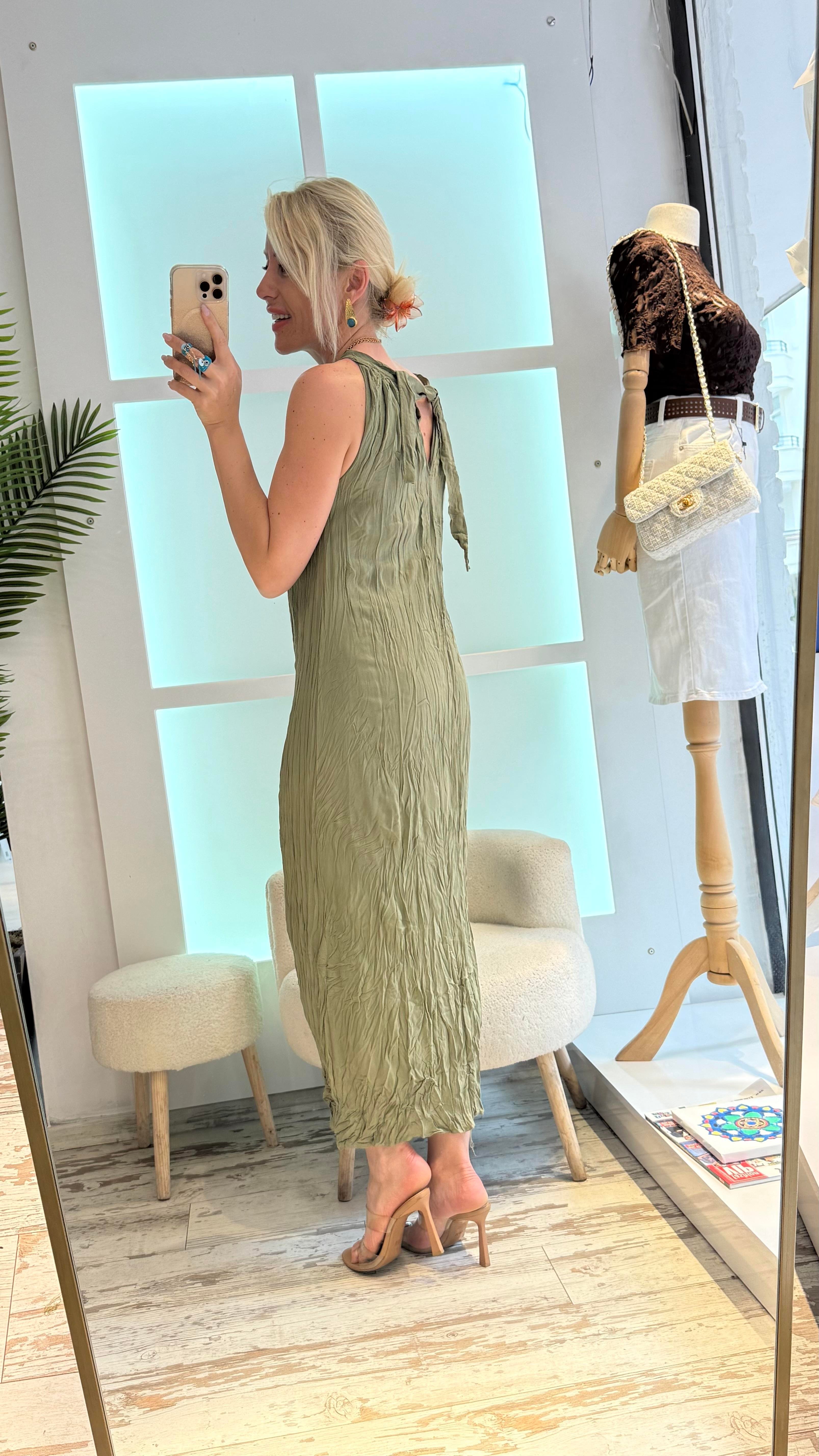 ADELLA  SARI ELBİSE