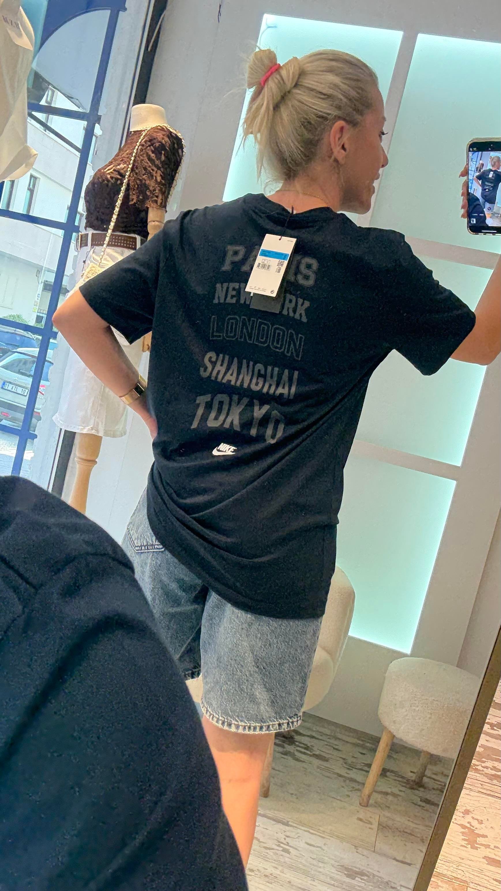 ALMELO SİYAH TSHIRT