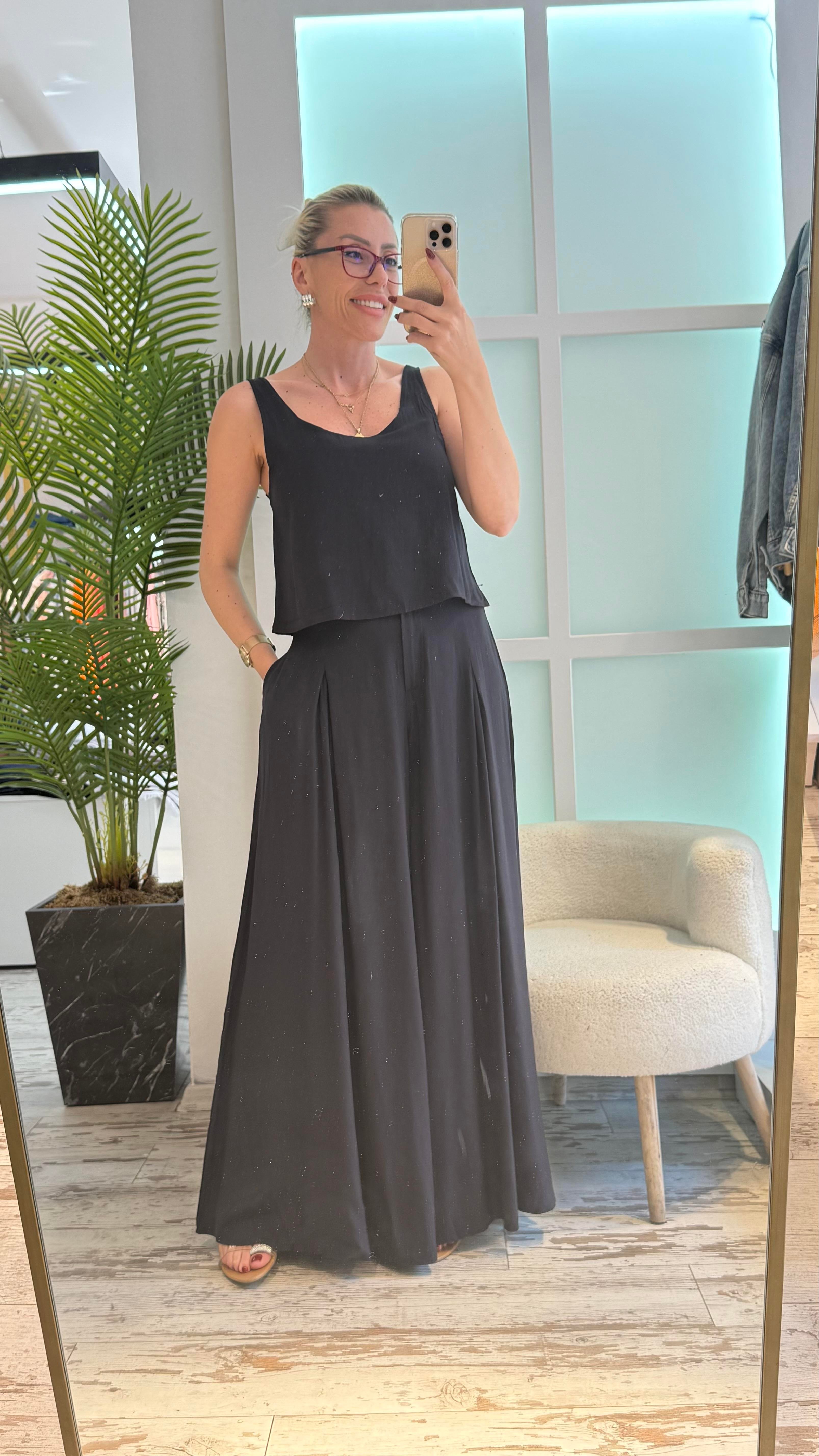 AQUA ANTRASİT PANTOLONLU TAKIM