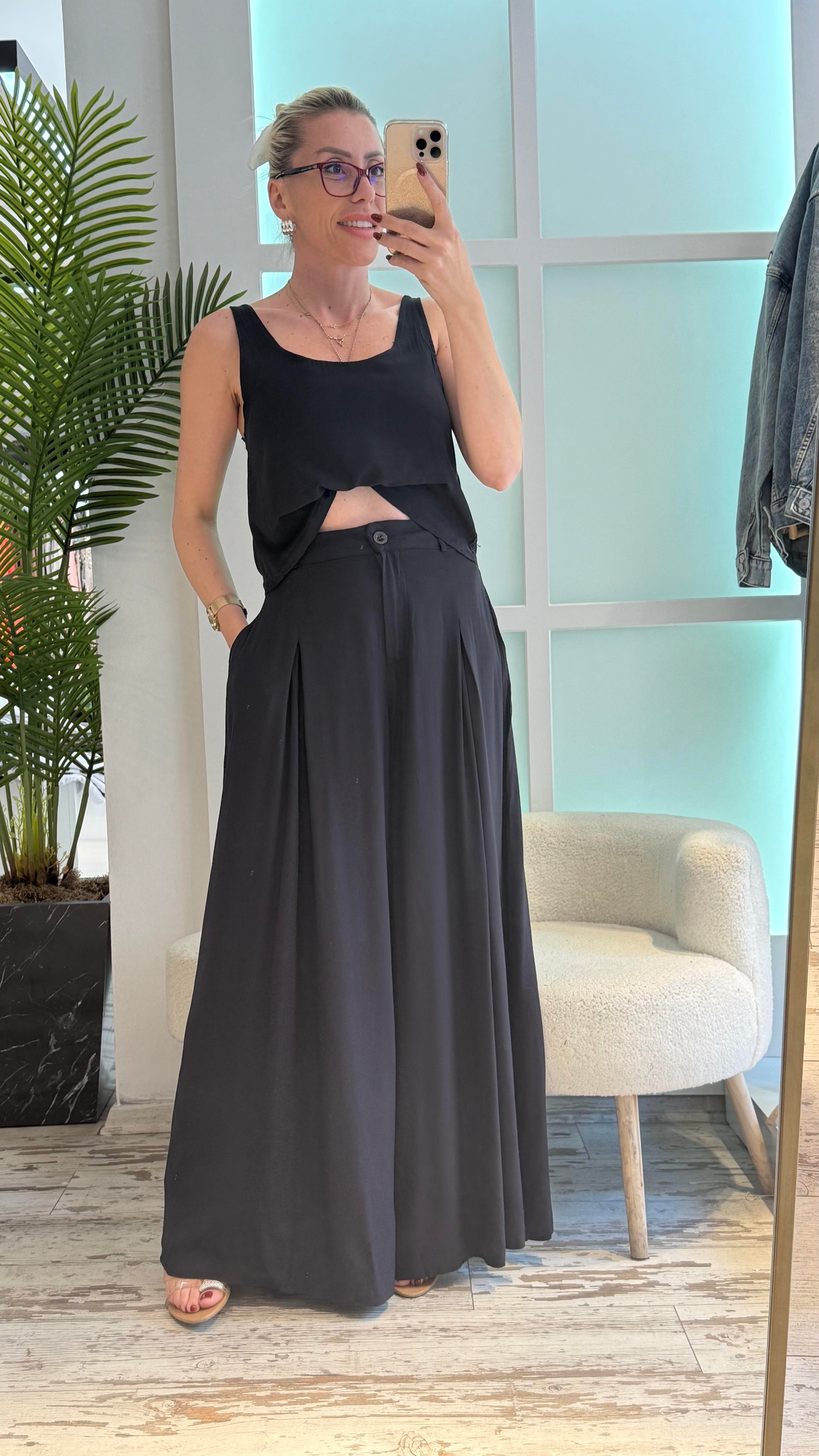 AQUA ANTRASİT PANTOLONLU TAKIM