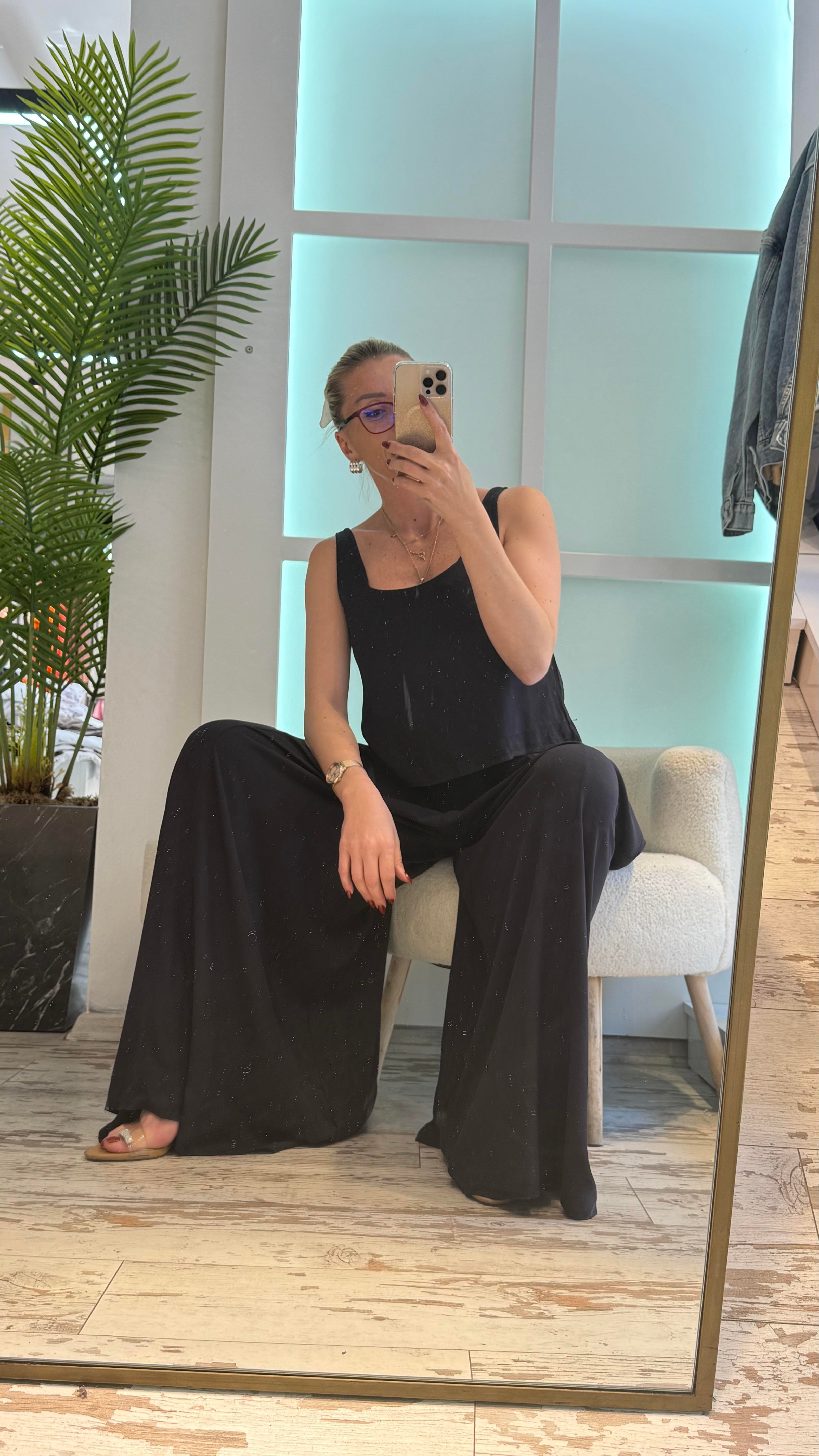 AQUA ANTRASİT PANTOLONLU TAKIM