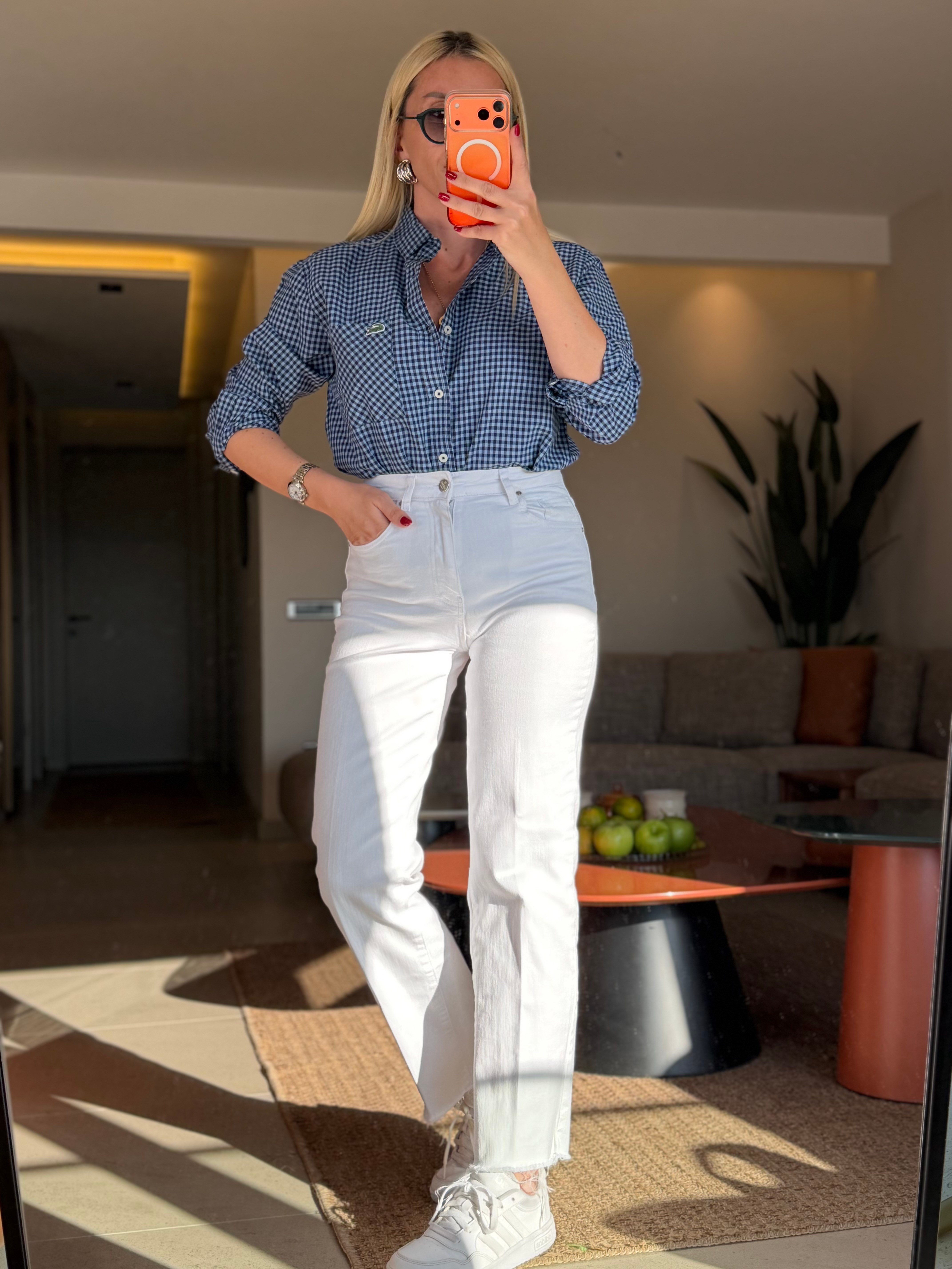 BEAUTY İNDİGO MAVİ GÖMLEK