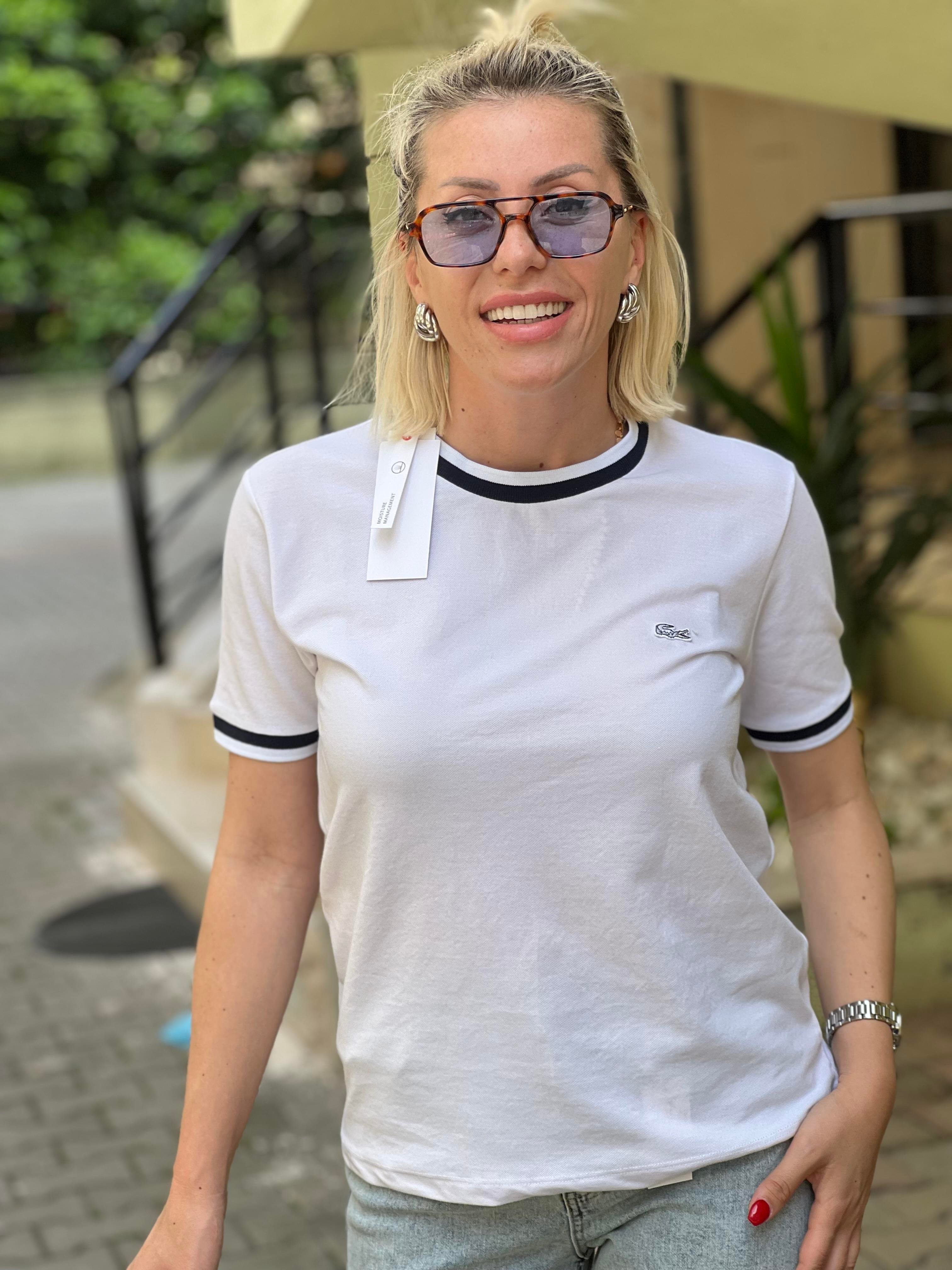 BEYAZ LAGOS TSHRT