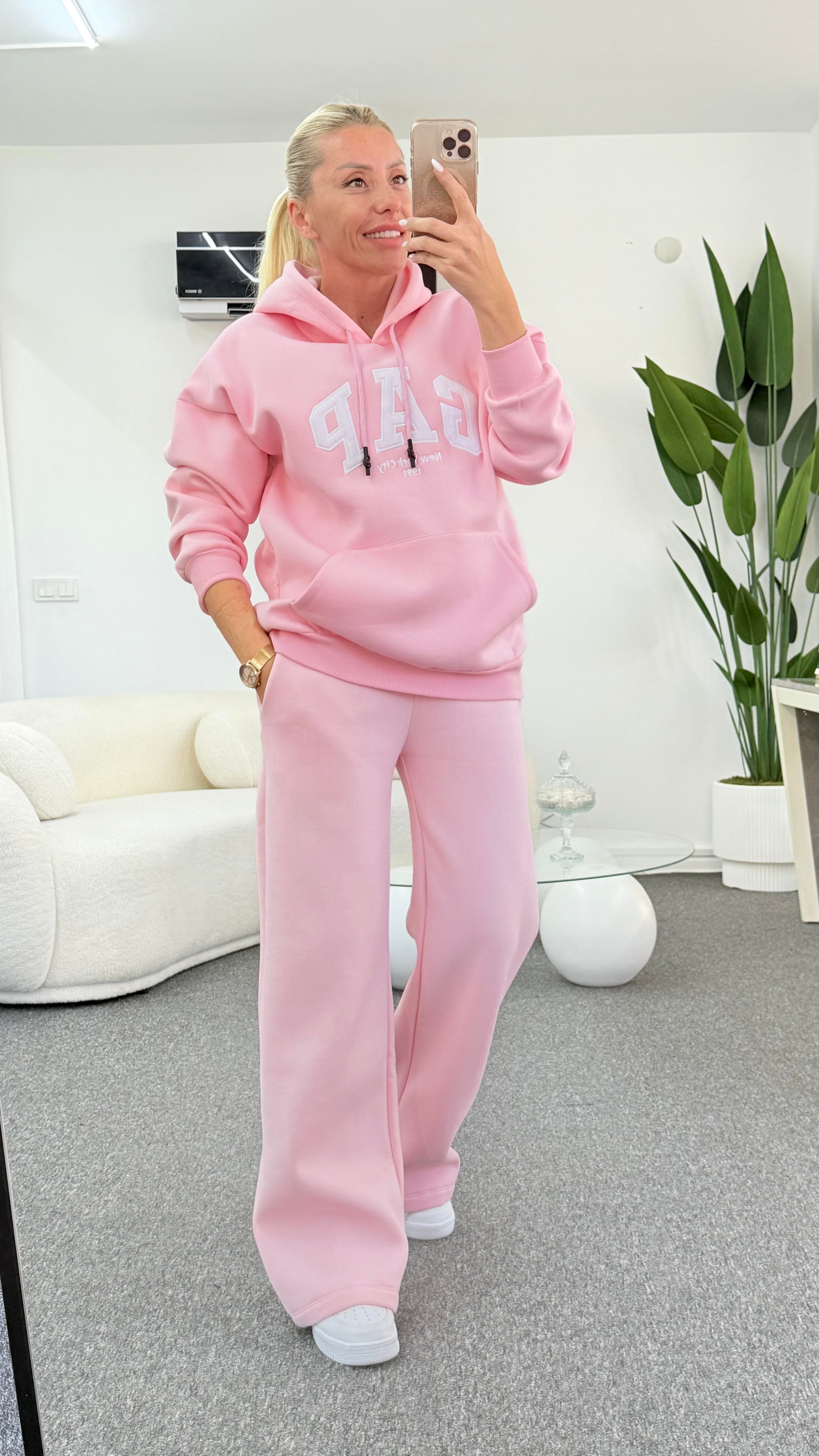 BİFTY PEMBE EŞOFMAN TAKIMI