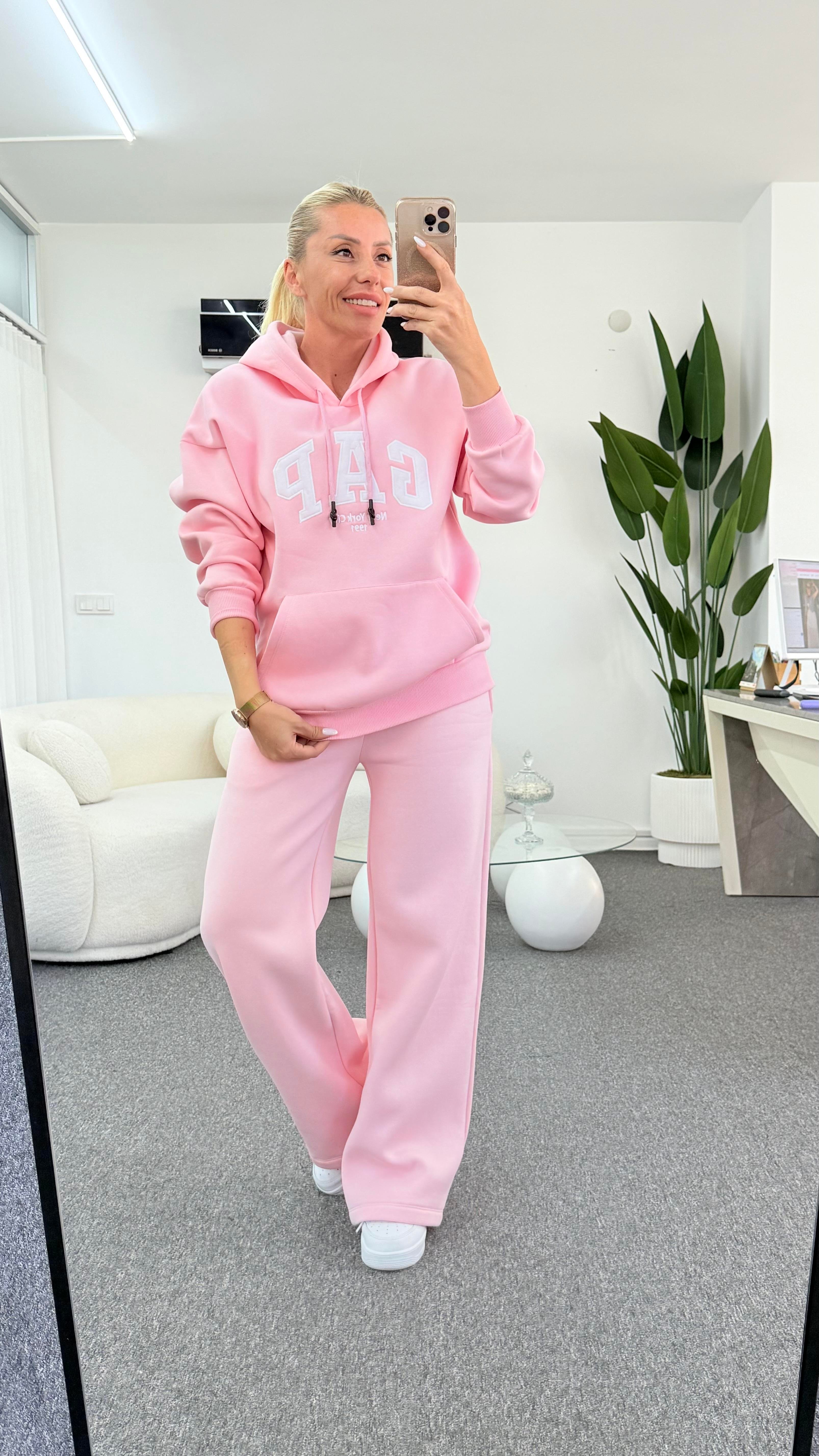 BİFTY PEMBE EŞOFMAN TAKIMI