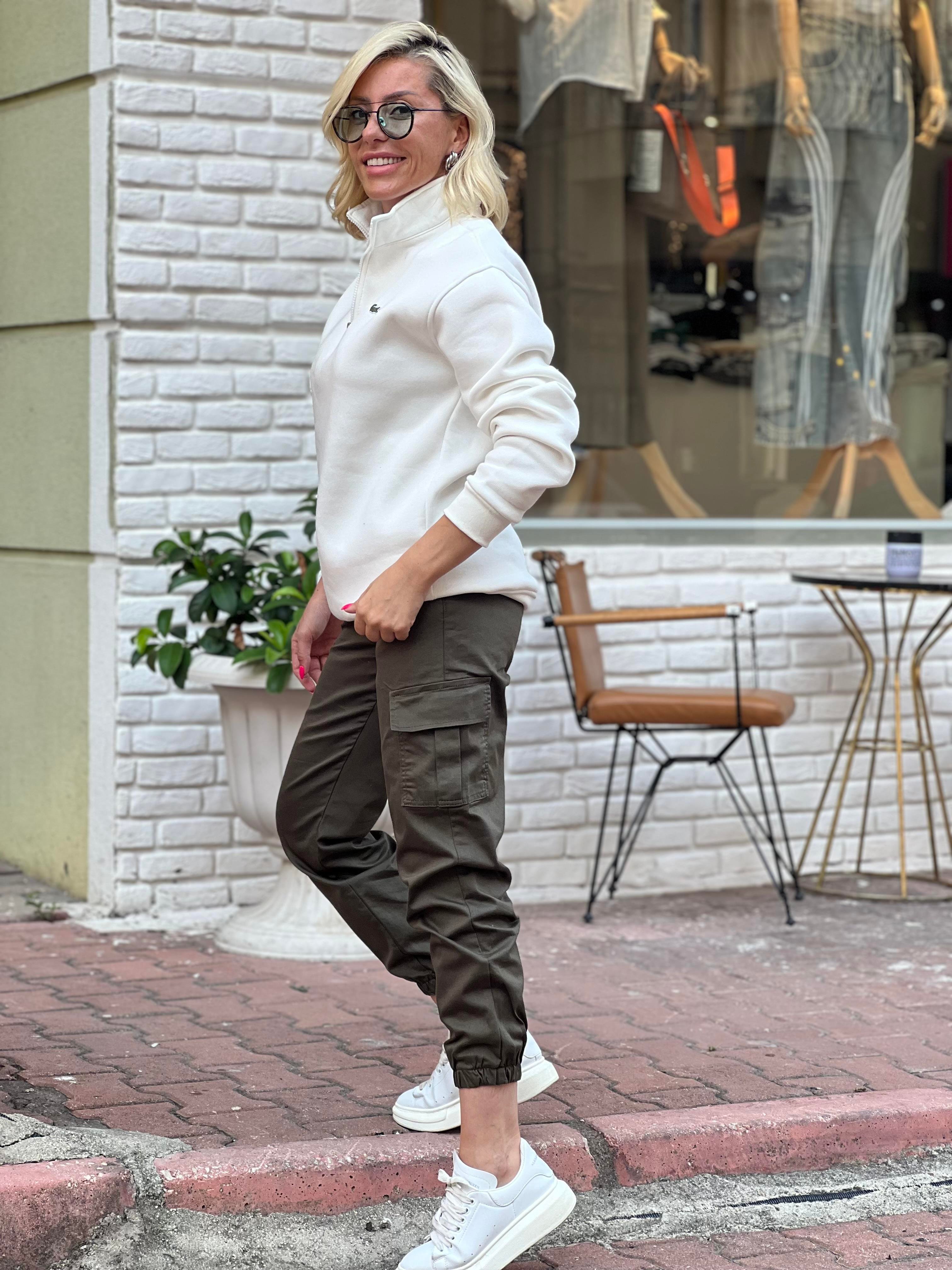 BROOD BEYAZ SWEATSHİRT