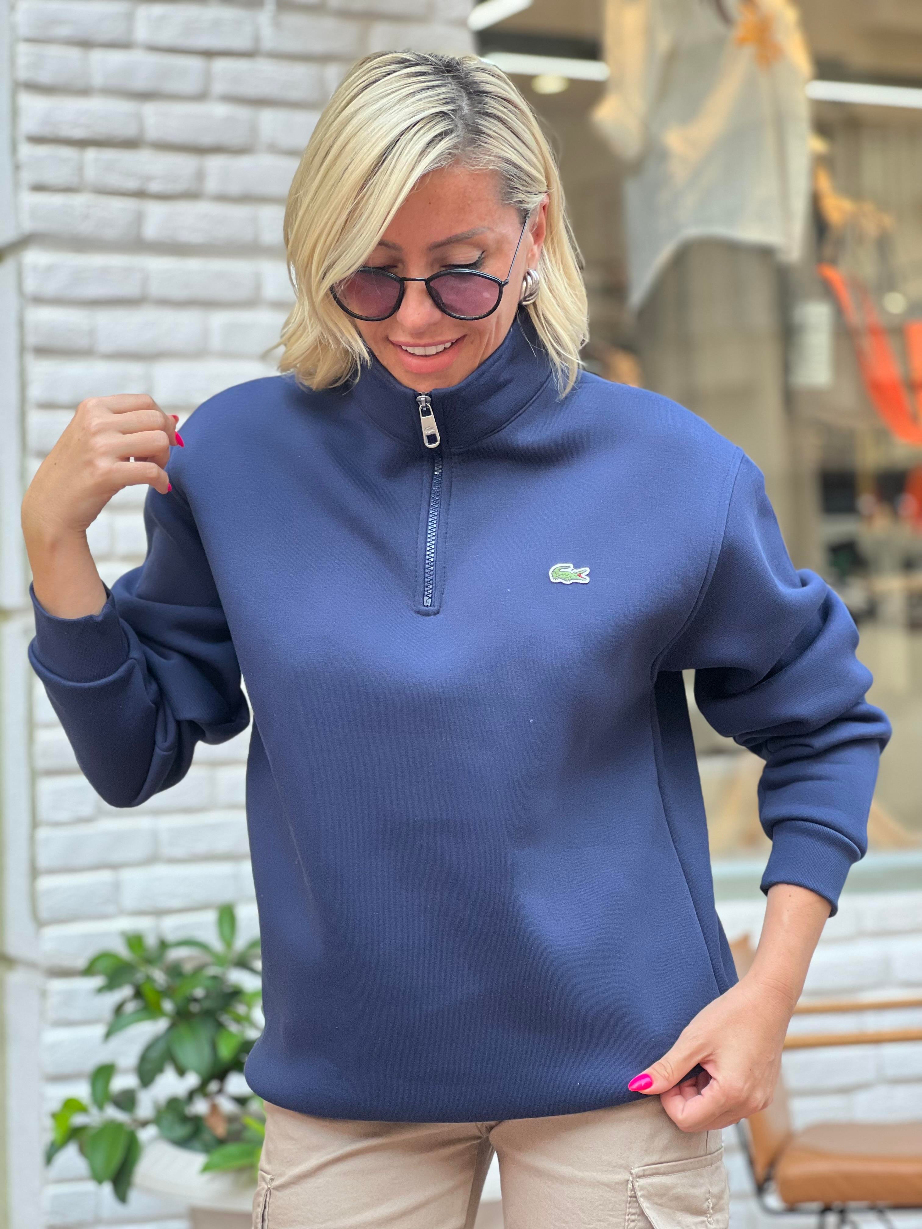 BROOD LACİVERT SWEATSHİRT