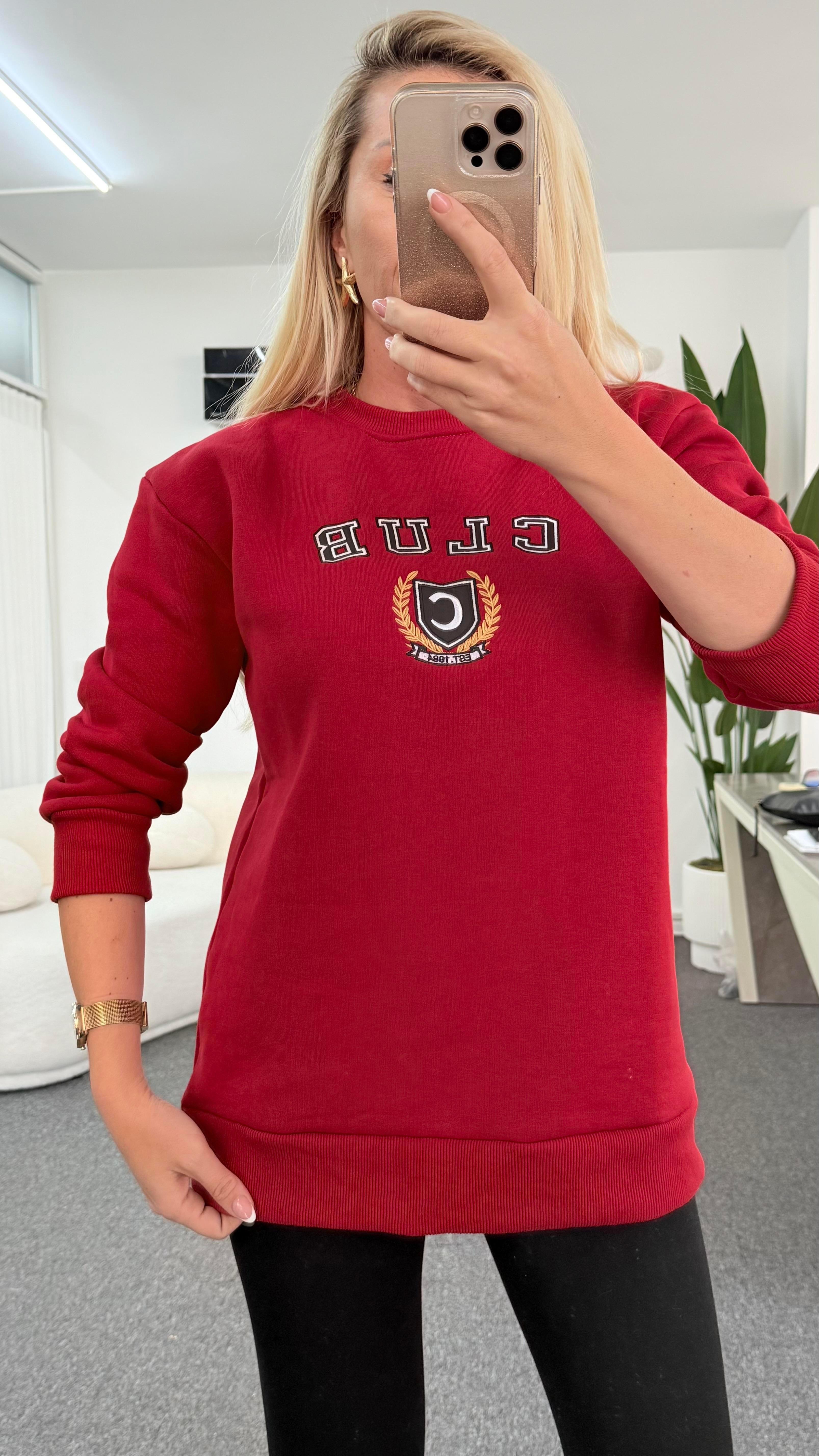 CLUB KIRMIZI SWEATSHIRT 