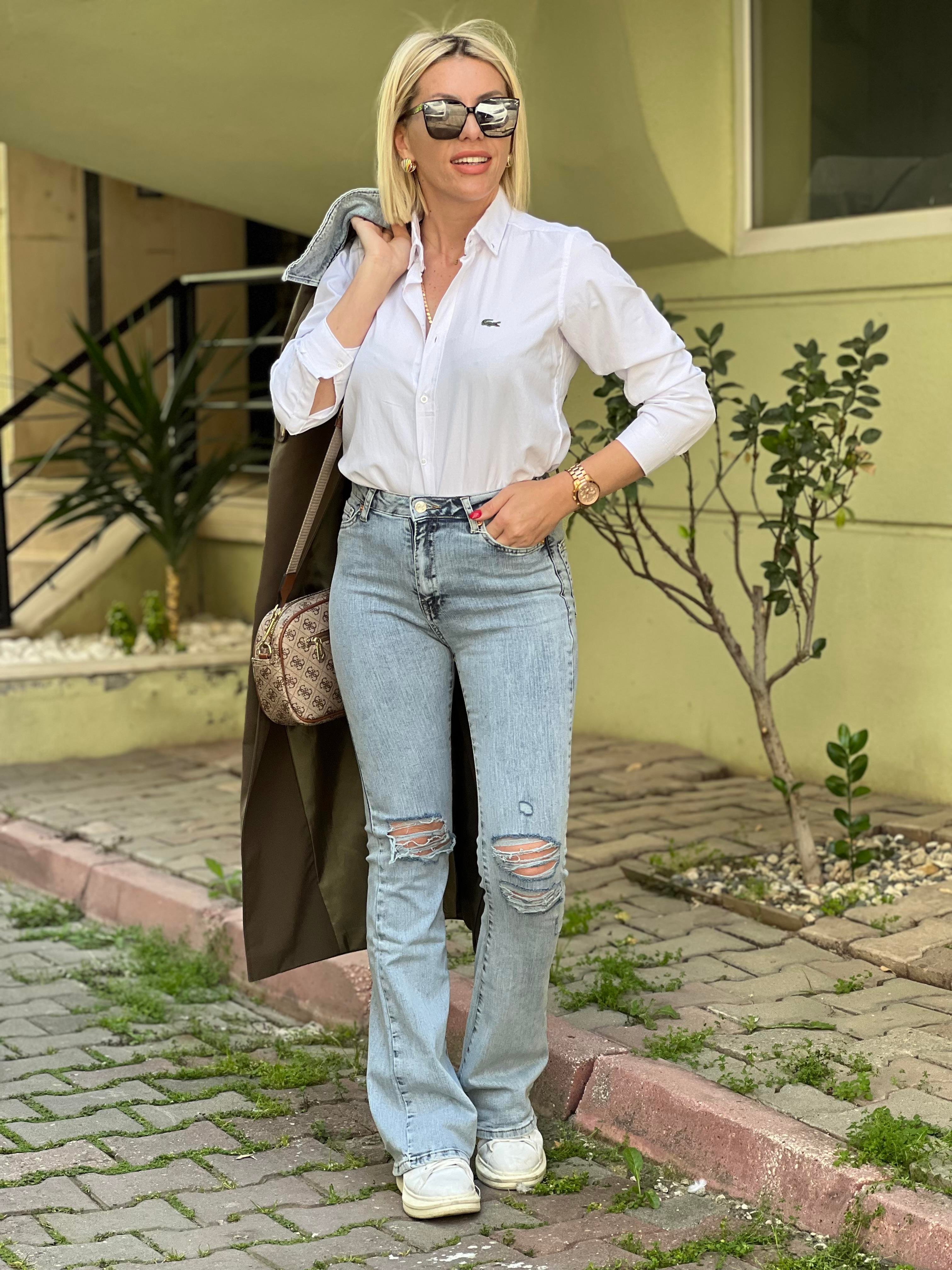 DİZİ YIRTIKLI İSPANYOL JEAN 