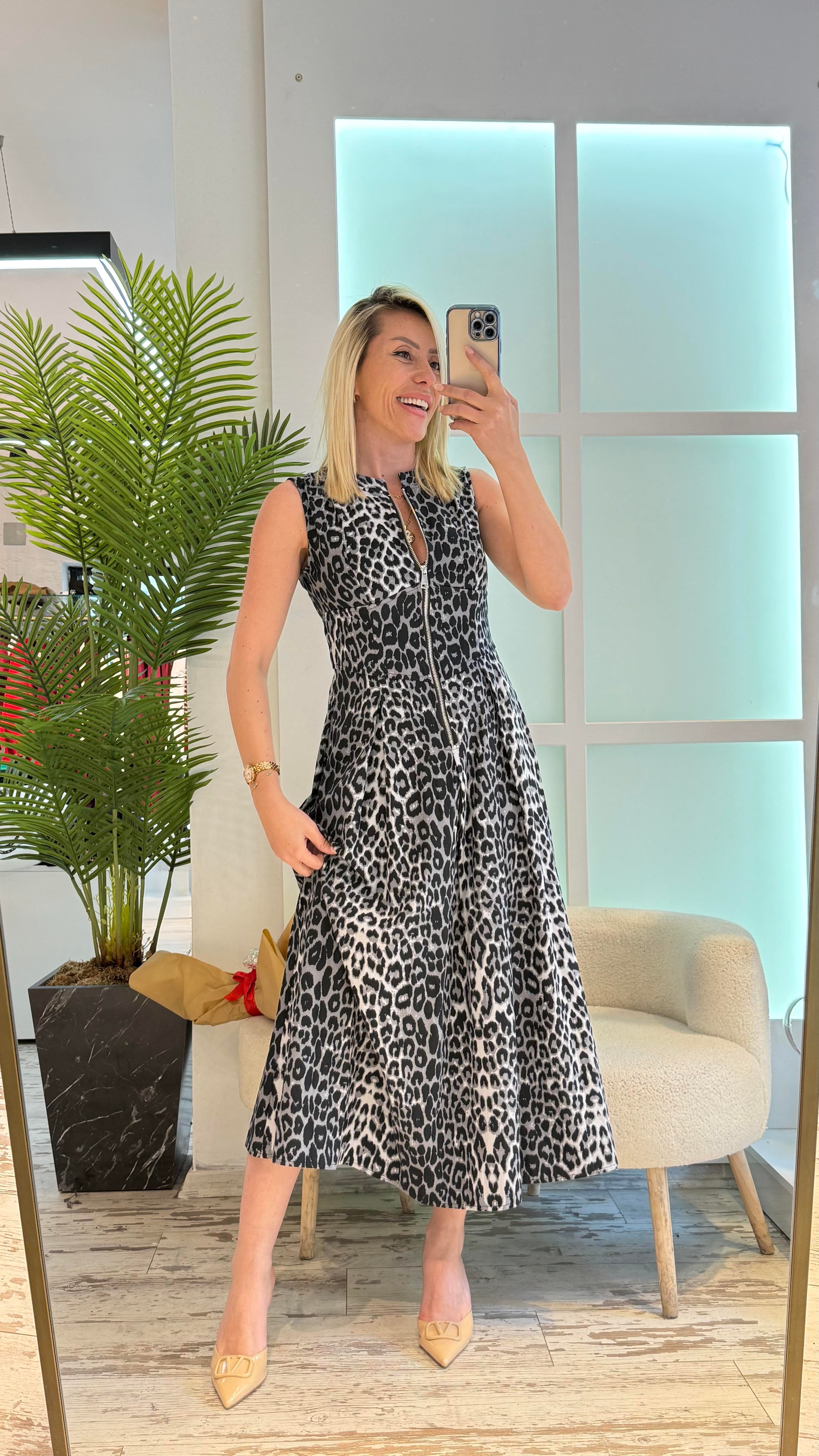 FOMAX LEOPAR ELBİSE