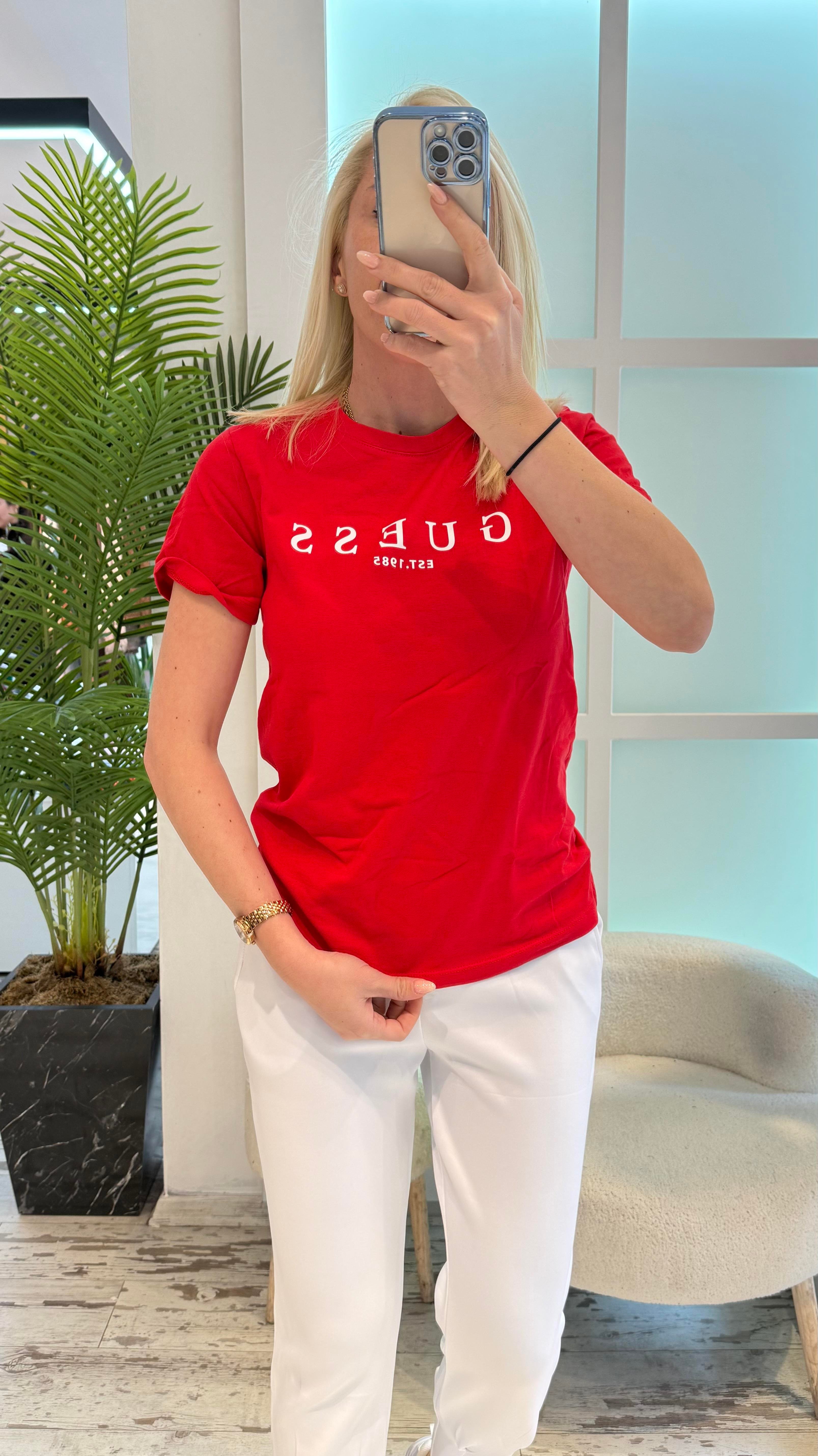 GINNY KIRMIZI TSHIRT