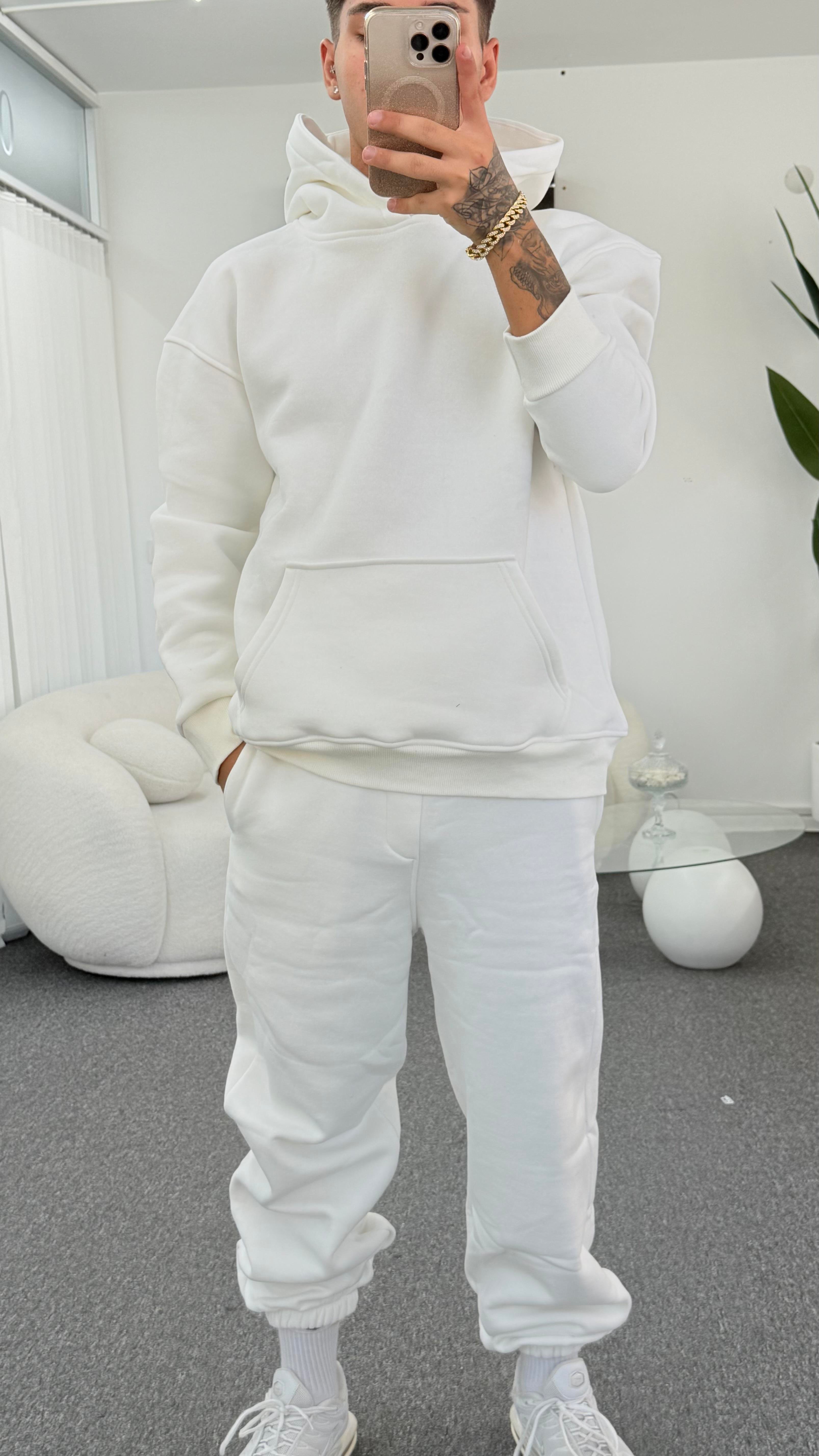 GOON BEYAZ SWETSHIRT