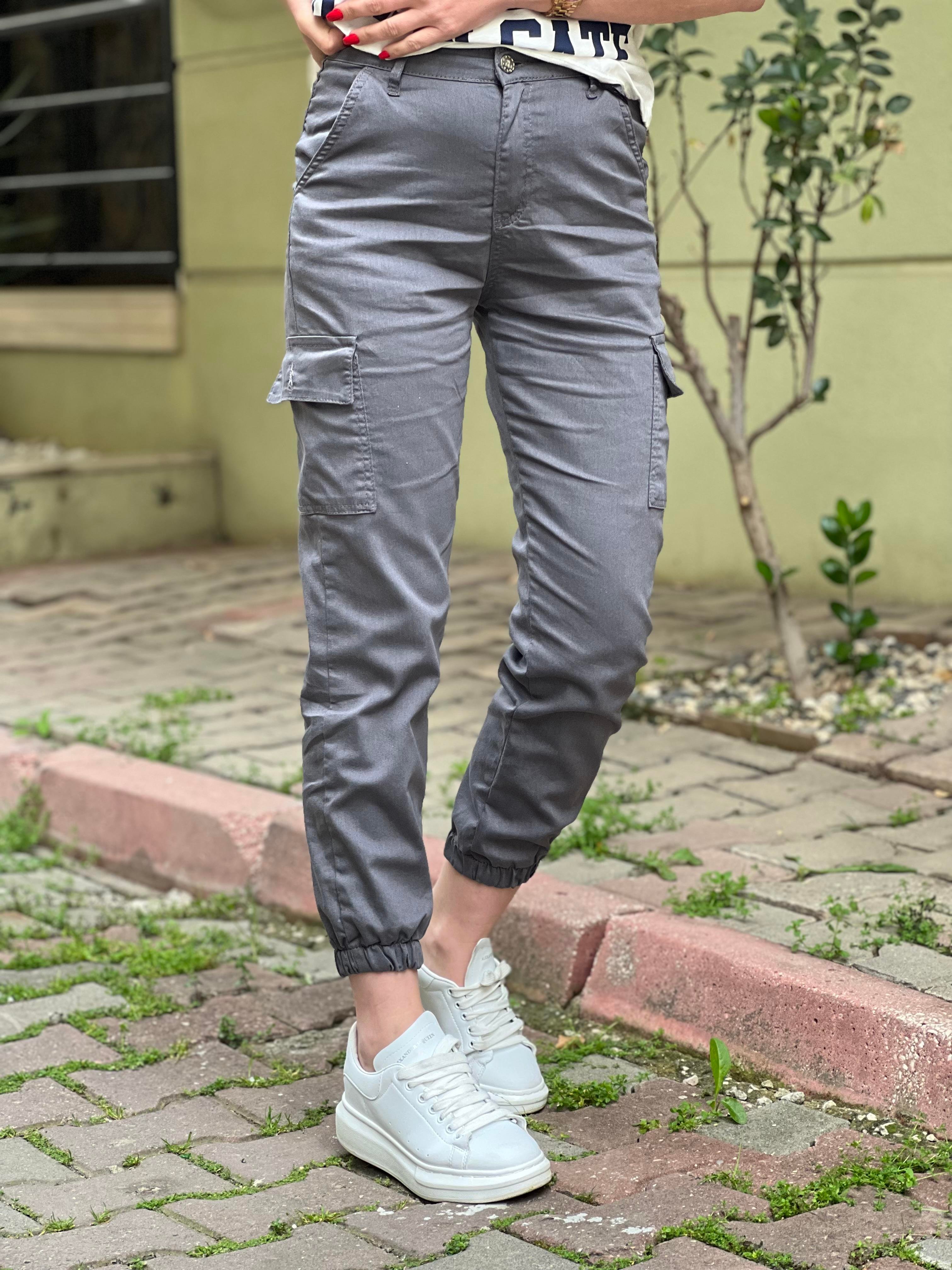 GRİ KARGO PANTOLON