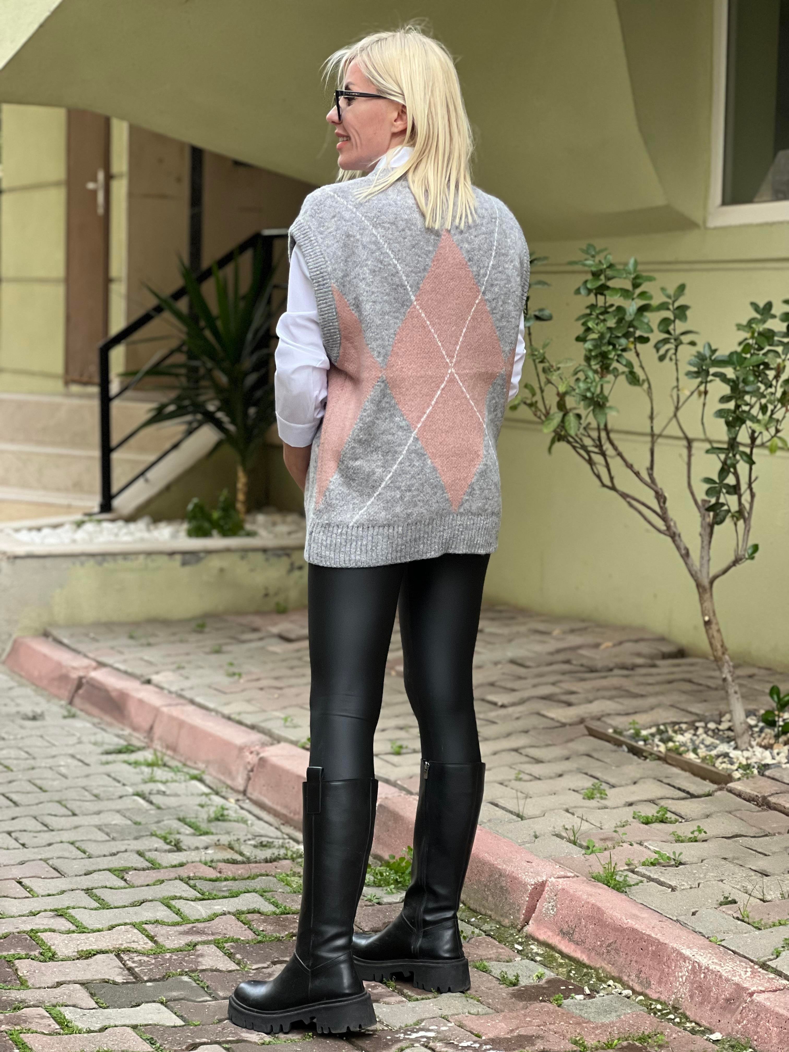 GRİ SÜVETER KAZAK
