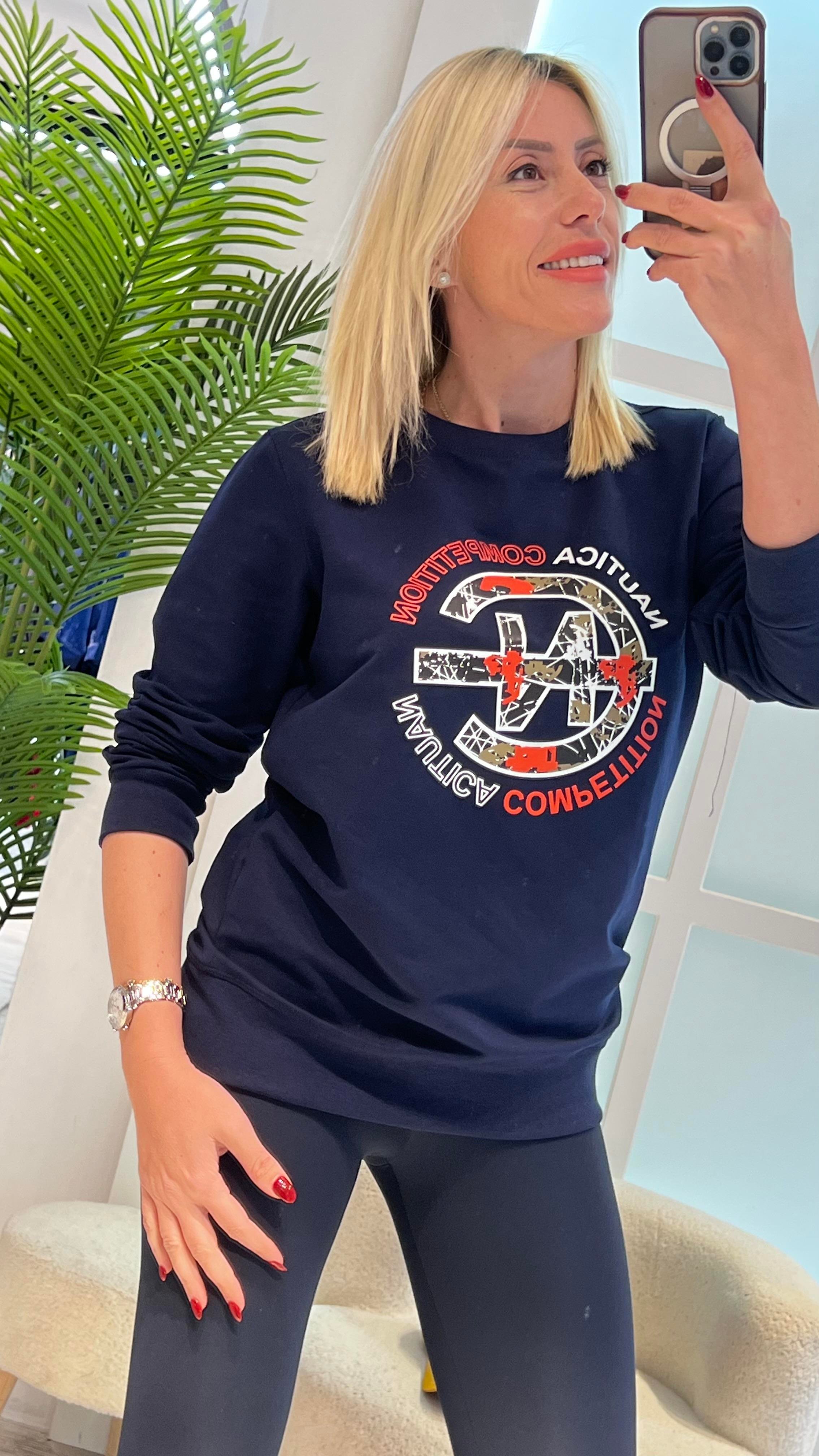 GUMBEL LACİVERT SWEAT