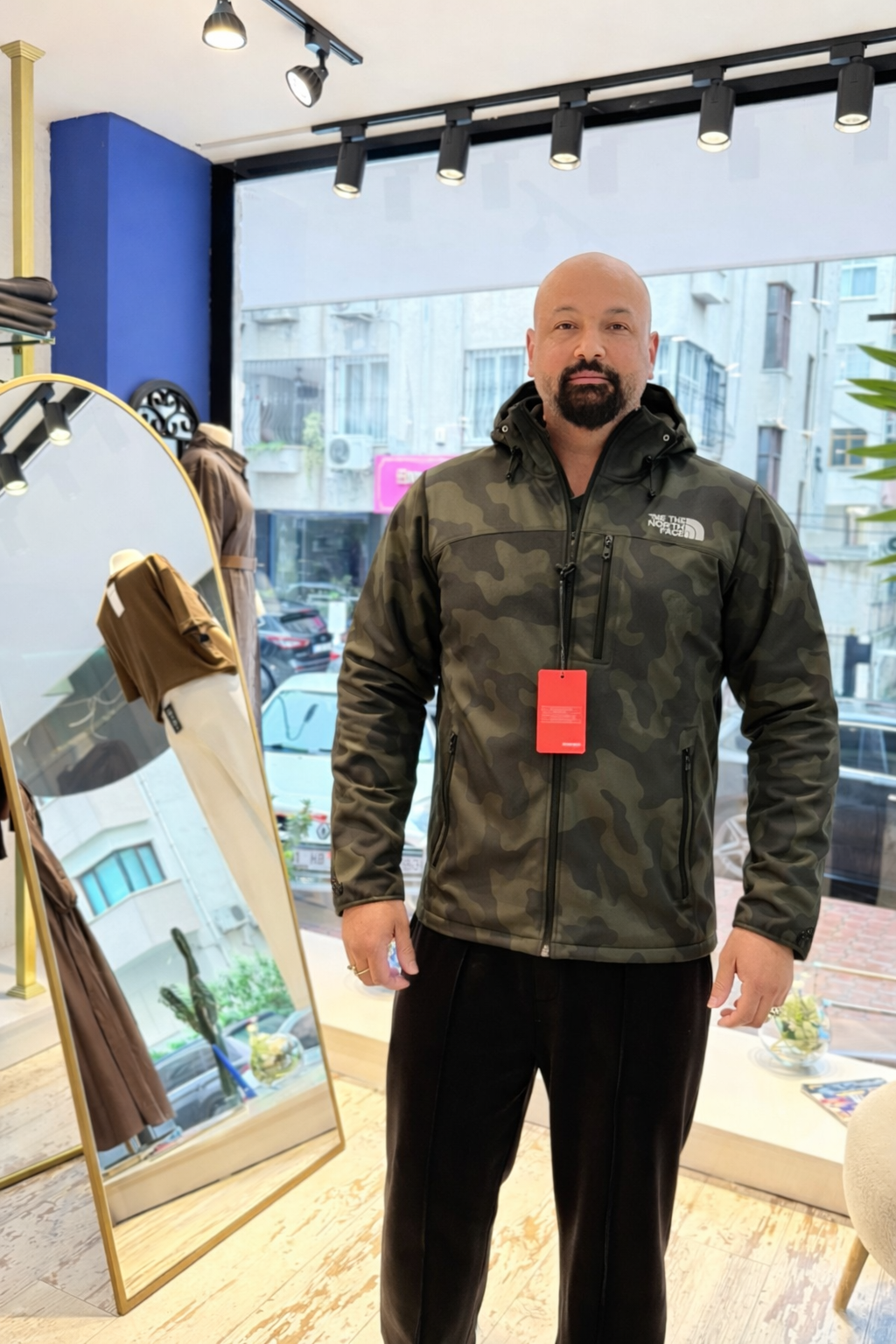 HAKİ KAMUFLAJ CEKET