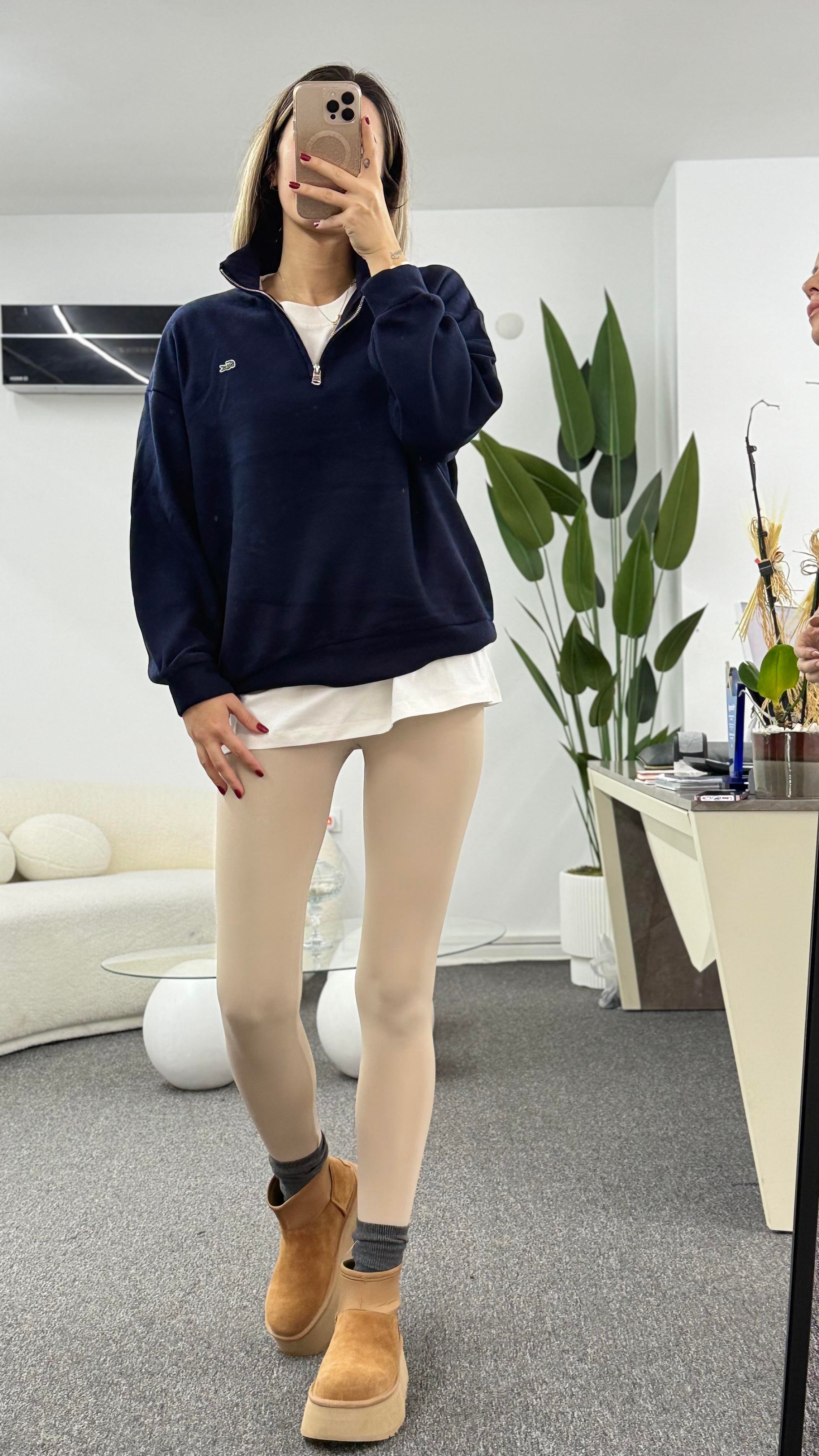 JAYLA LACİVERT SWEATSHIRT 