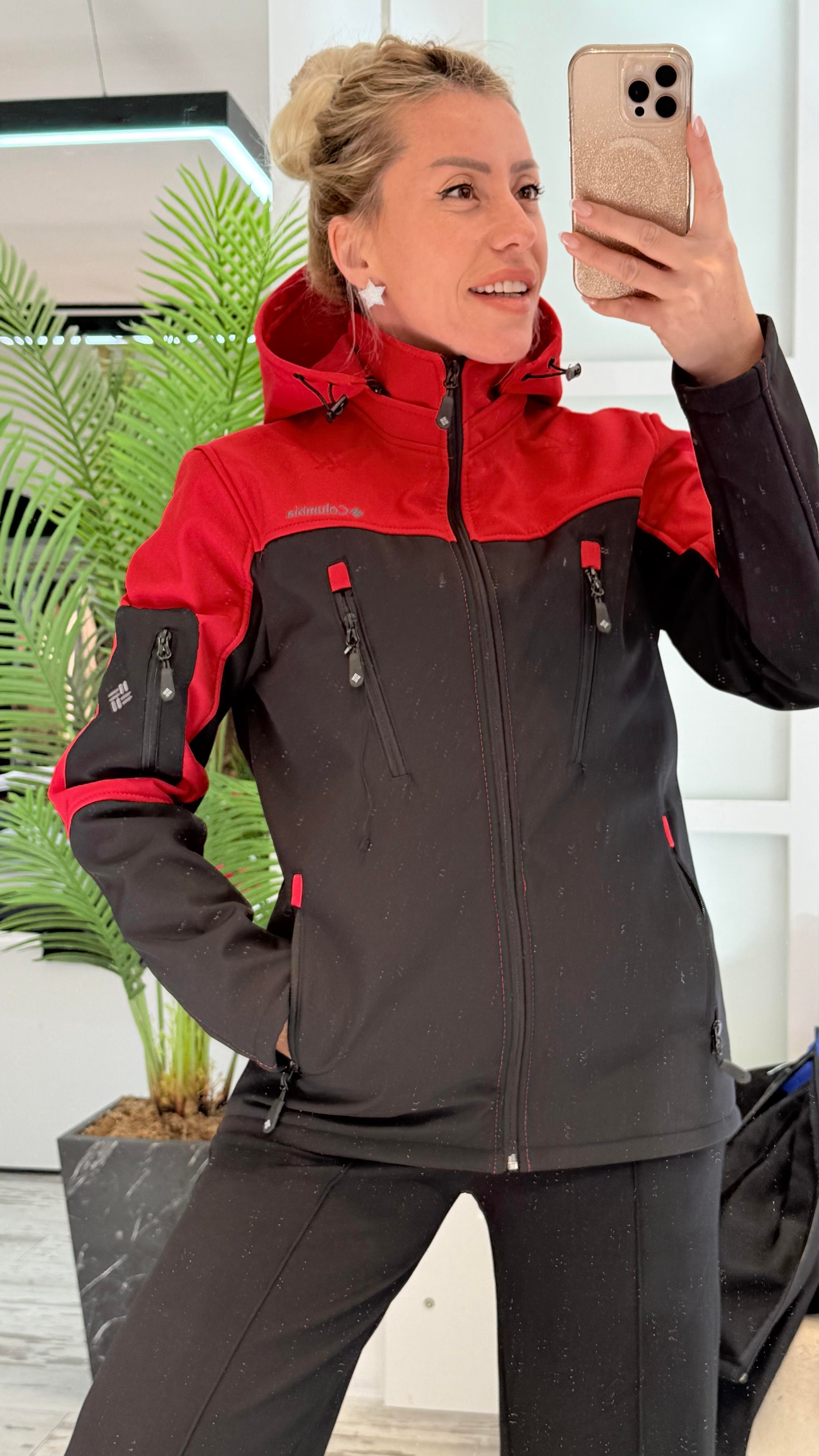 JONES KIRMIZI YAĞMURLUK