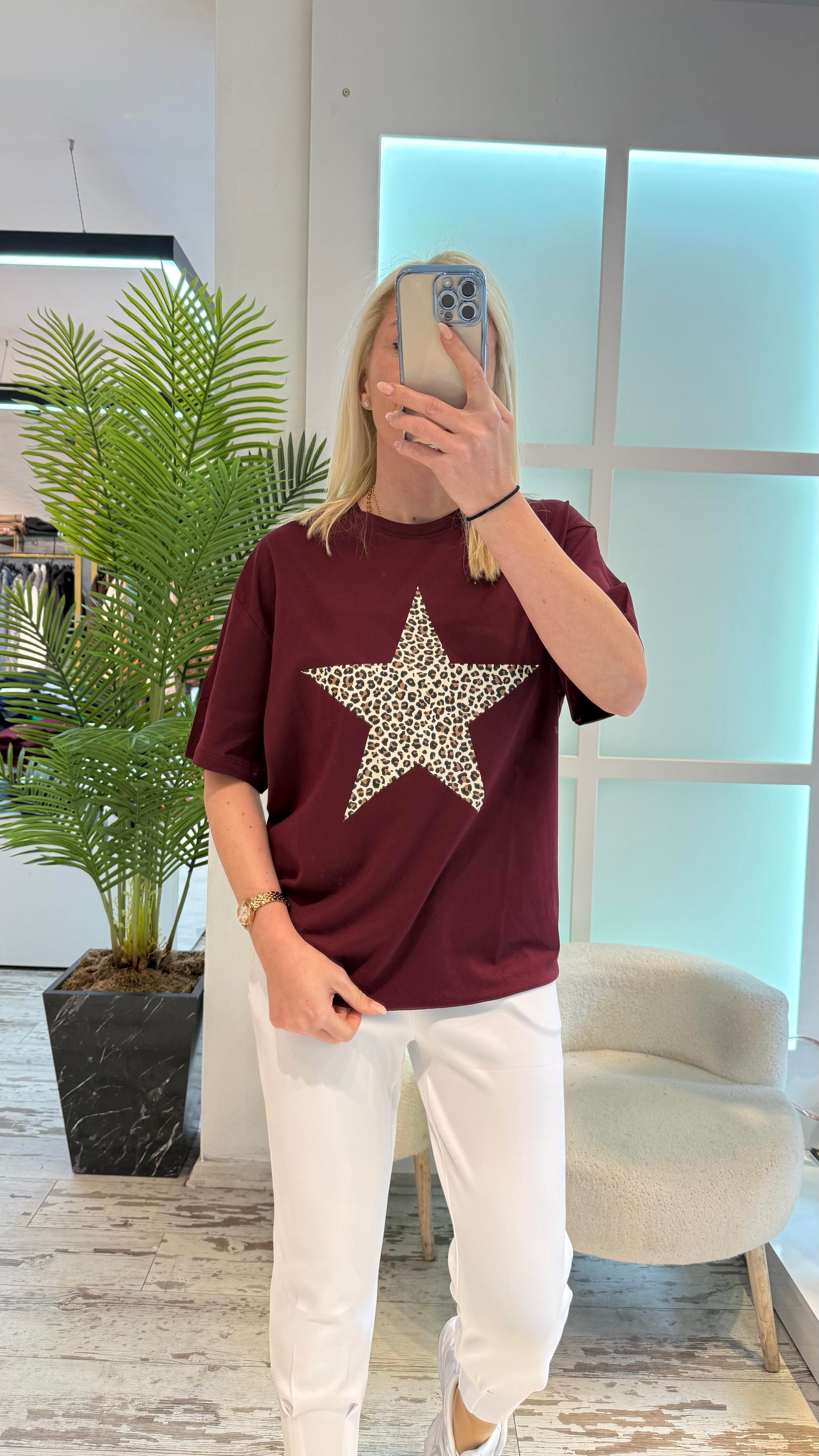 JOVİE BORDO TSHIRT