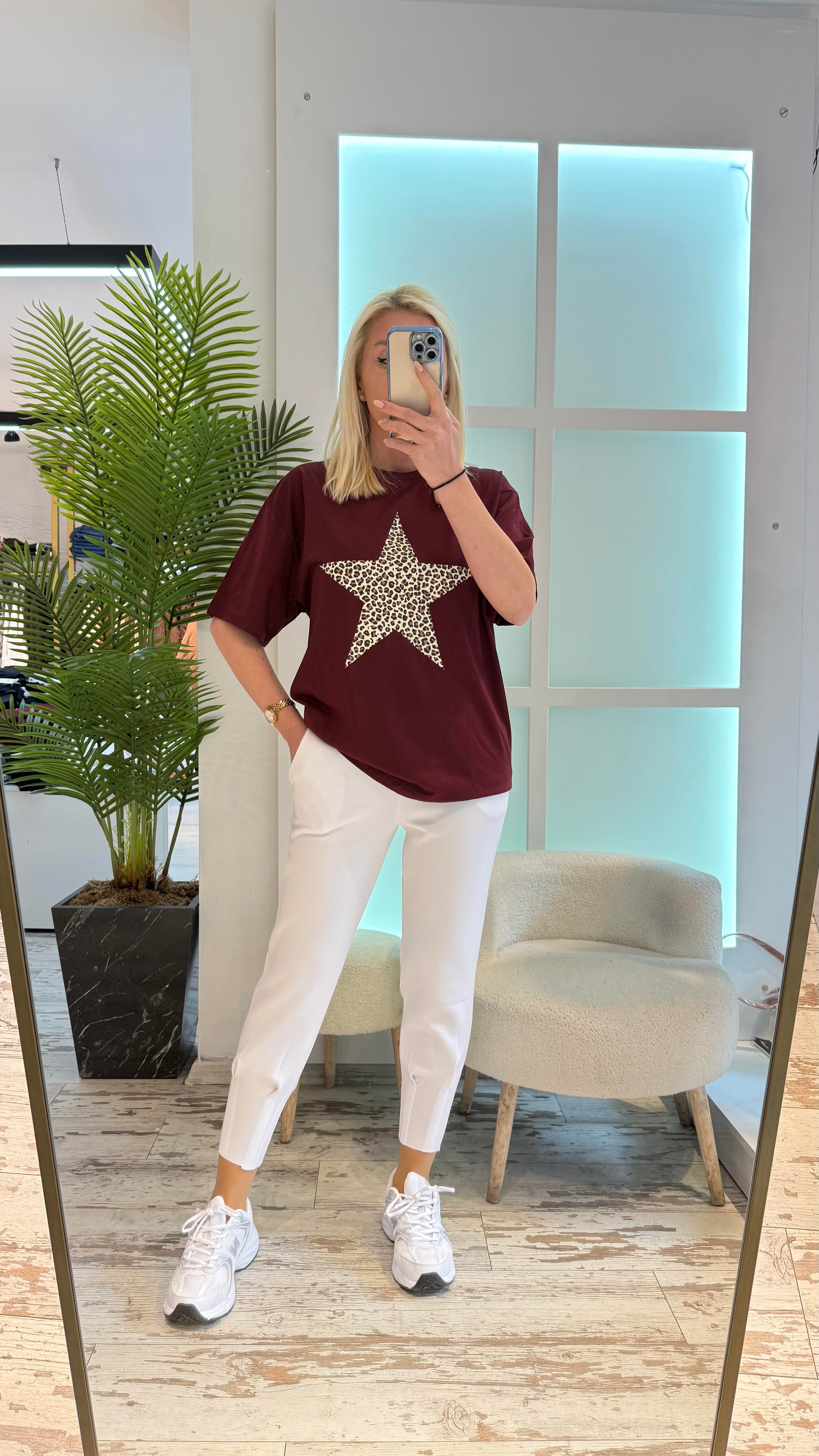 JOVİE BORDO TSHIRT