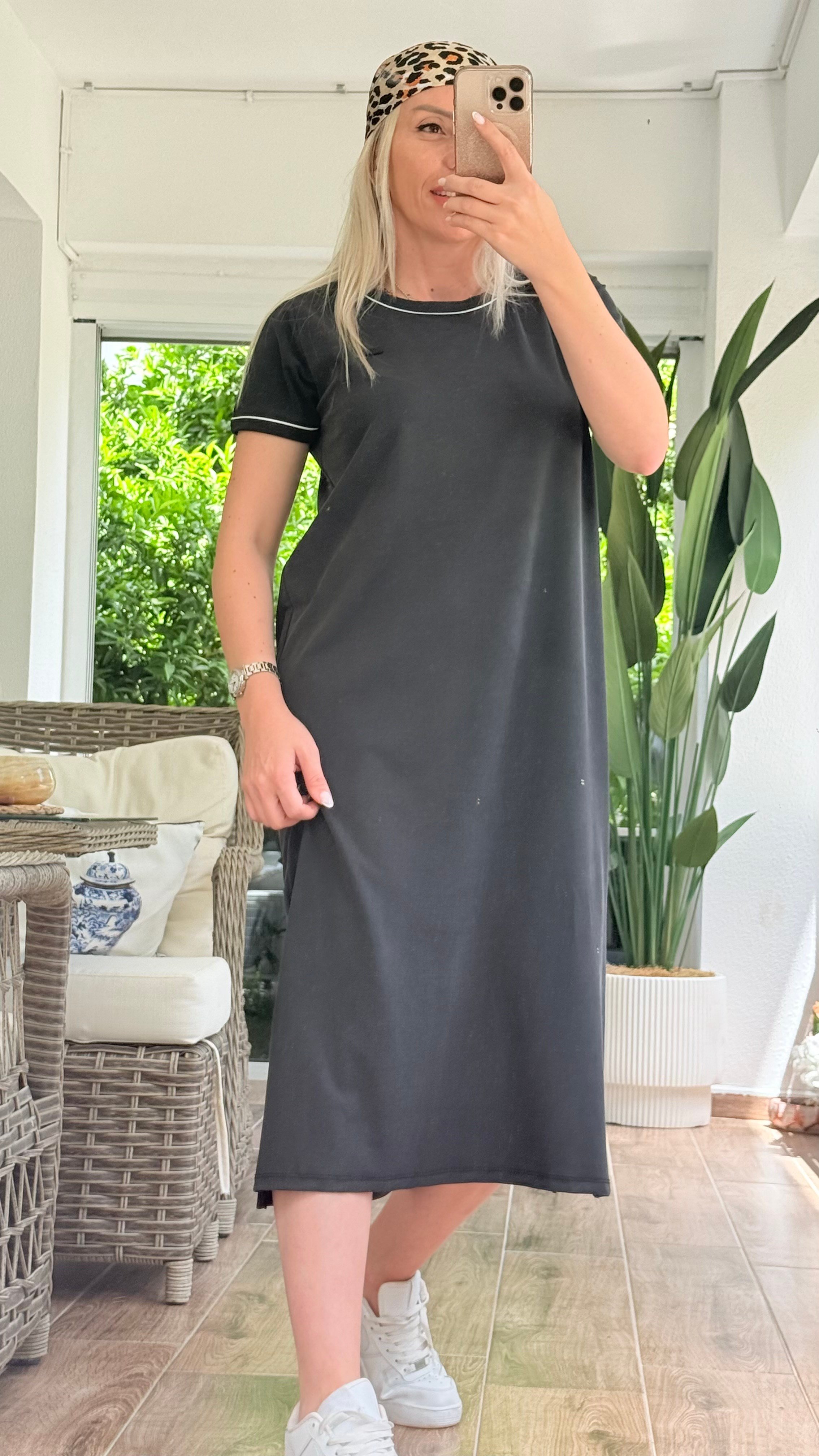 KEİRA SİYAH ELBİSE