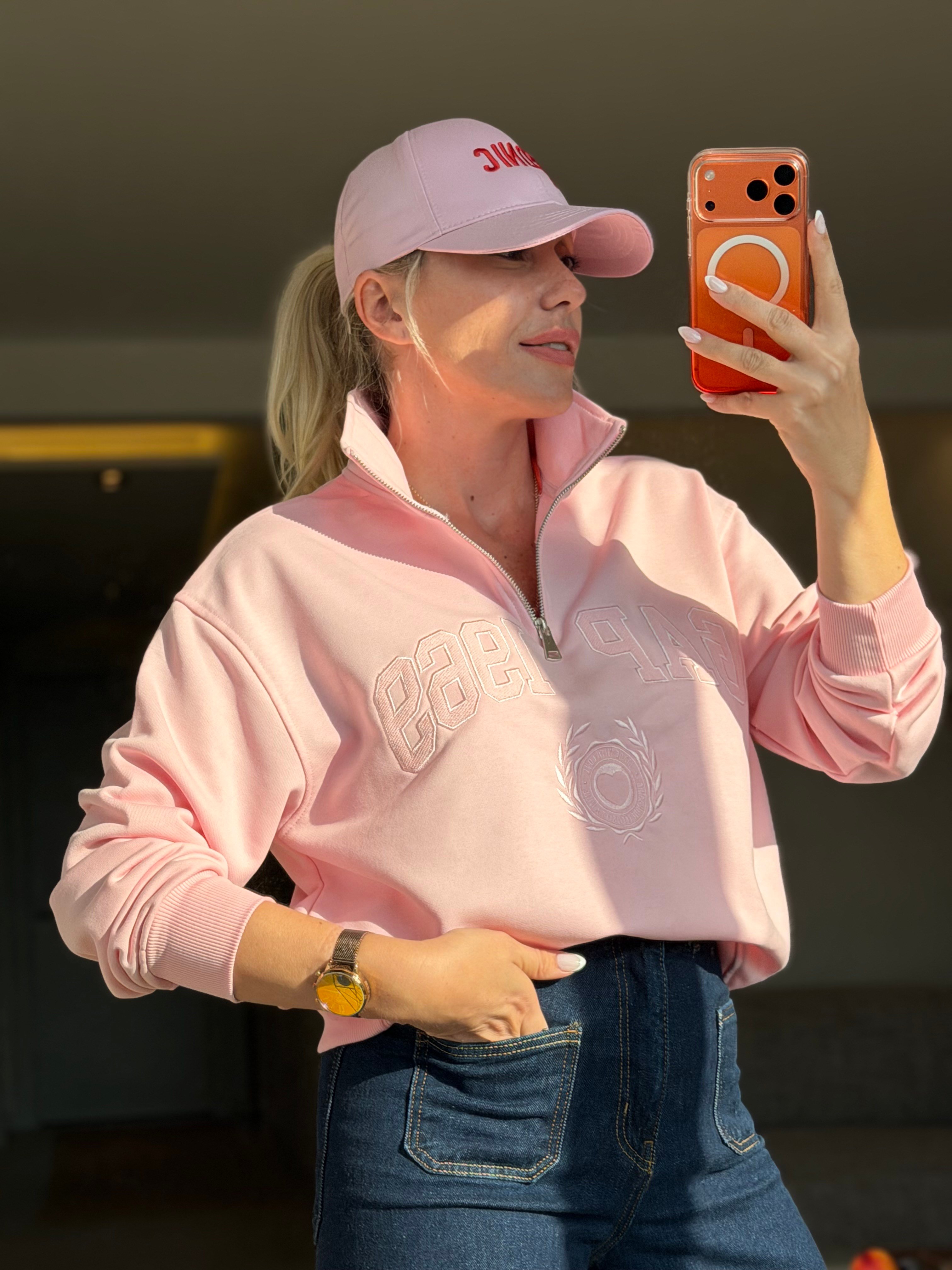LİLİE PEMBE SWEATSHIRT