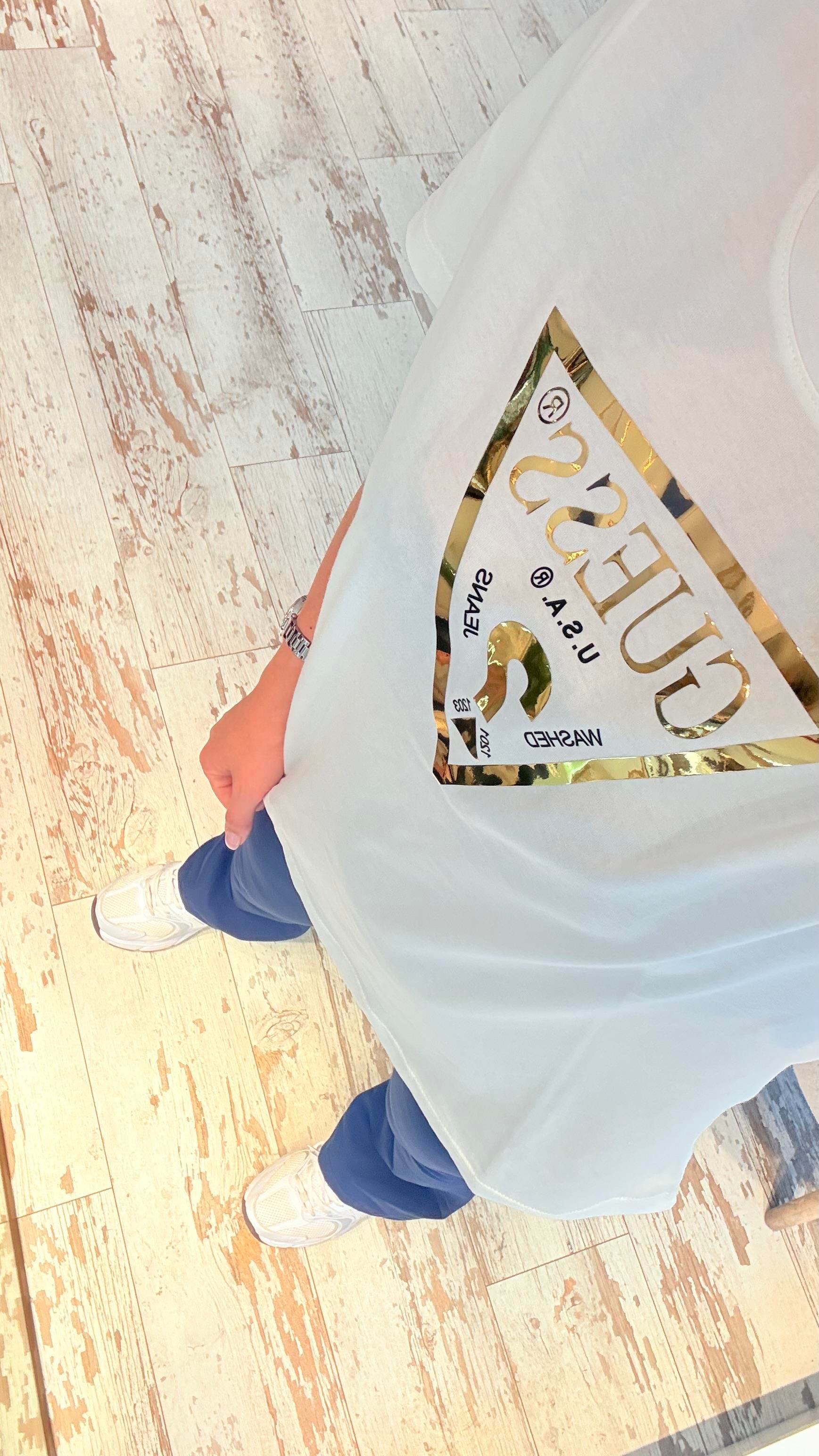LİLY GOLD BASKILI TSHIRT