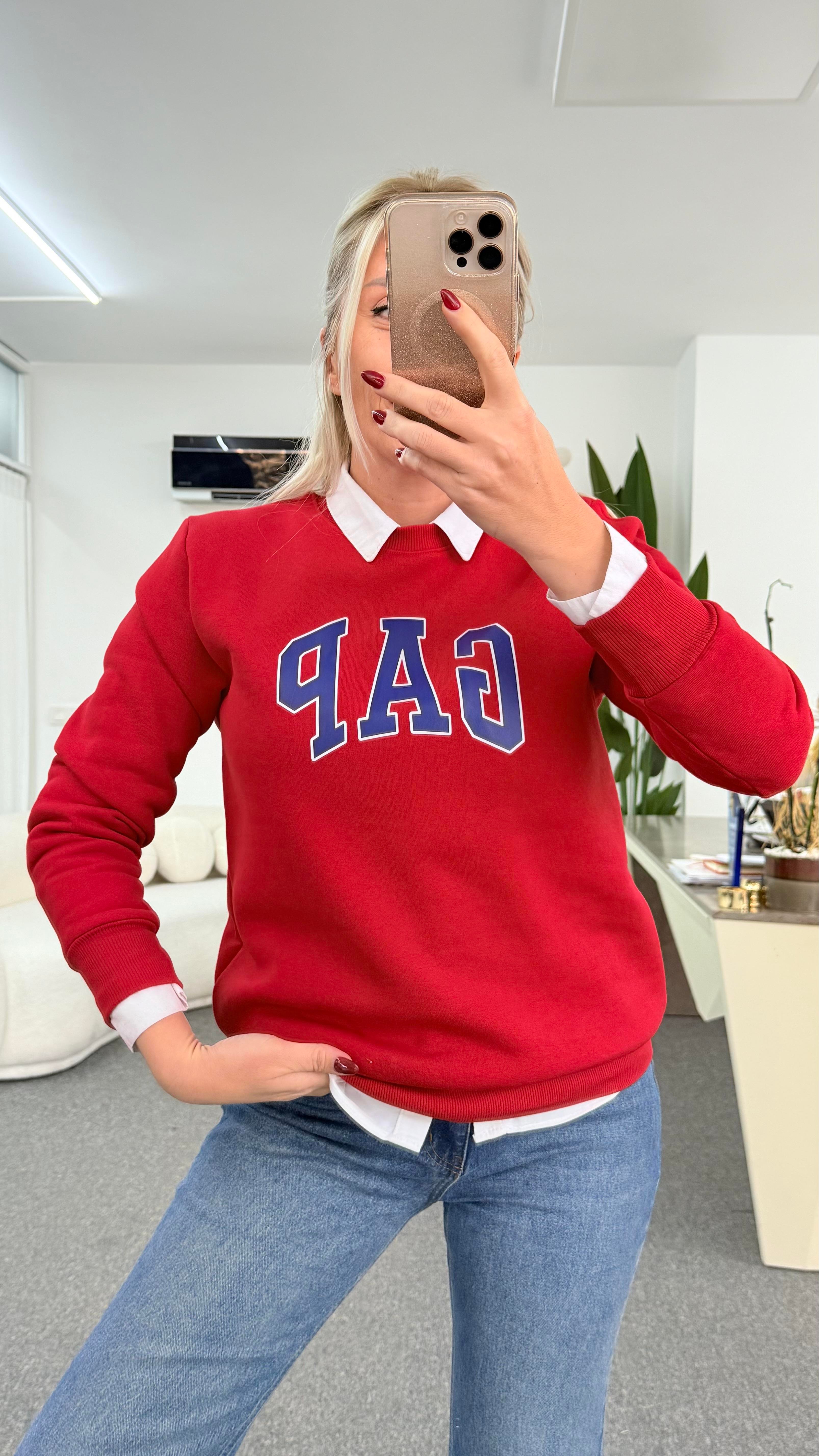 LOLE KIRMIZI SWATSHIRT