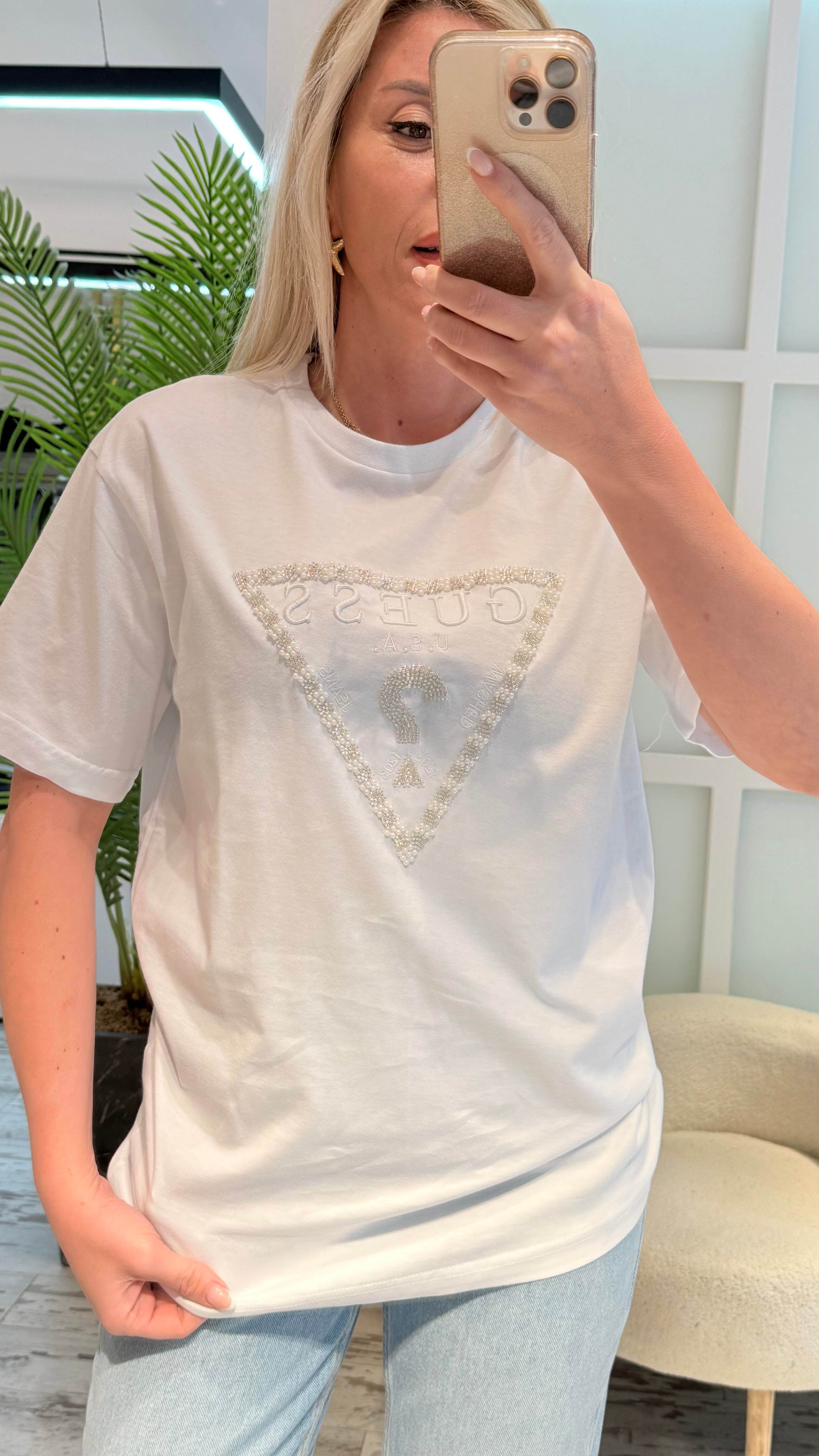 MİLA BEYAZ TİŞÖRT