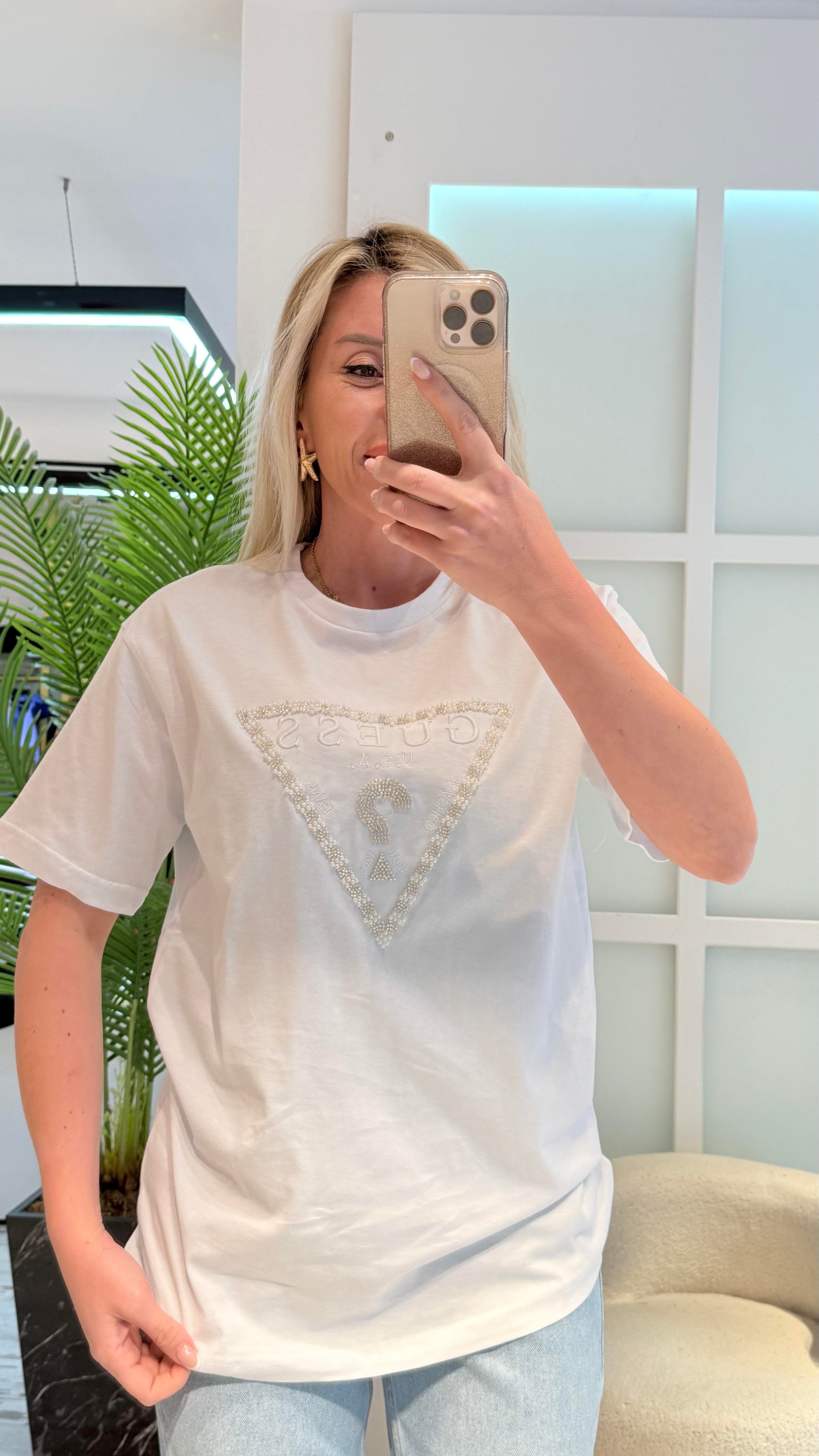 MİLA BEYAZ TİŞÖRT