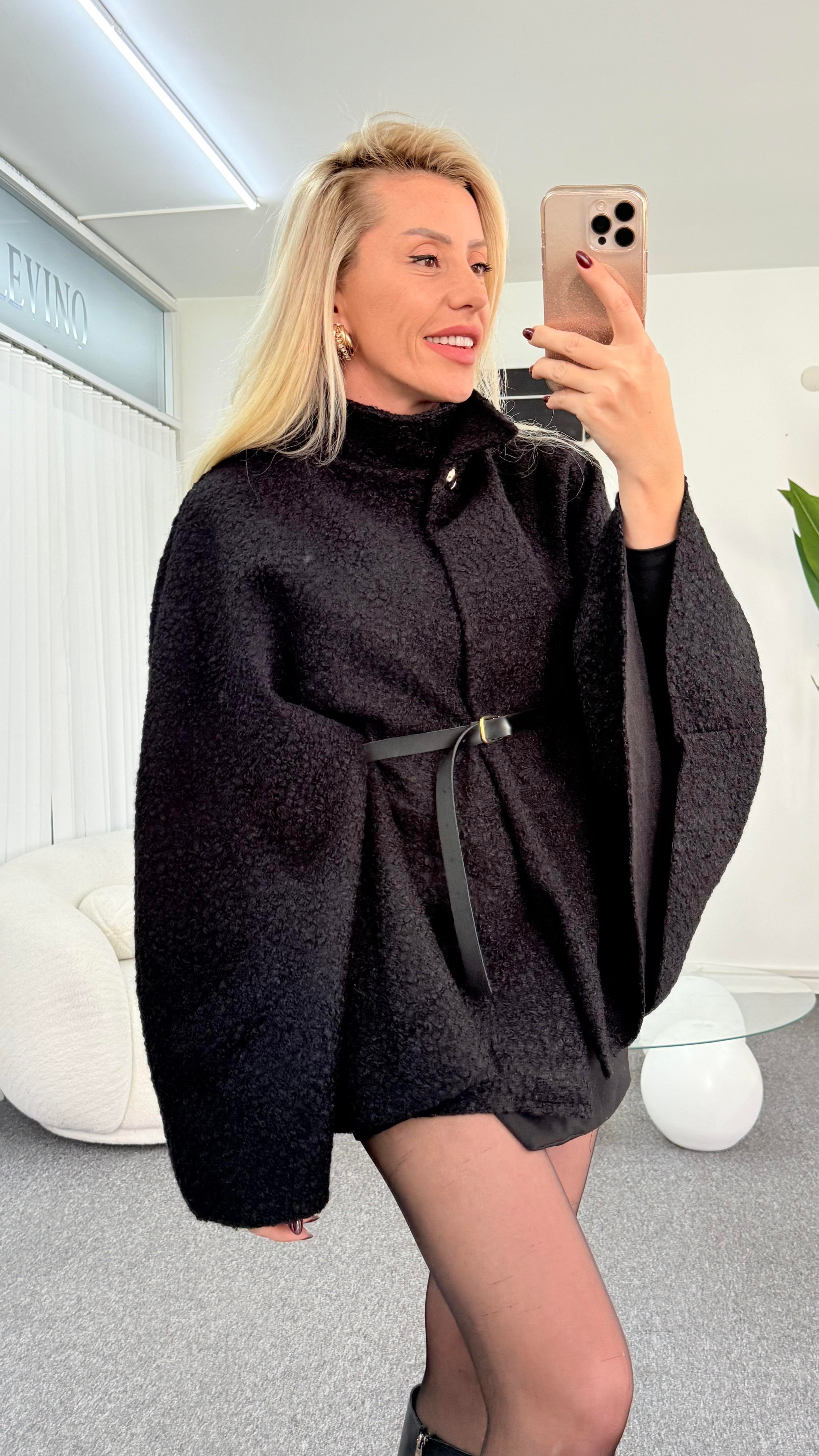 MİLYA SİYAH PANÇO