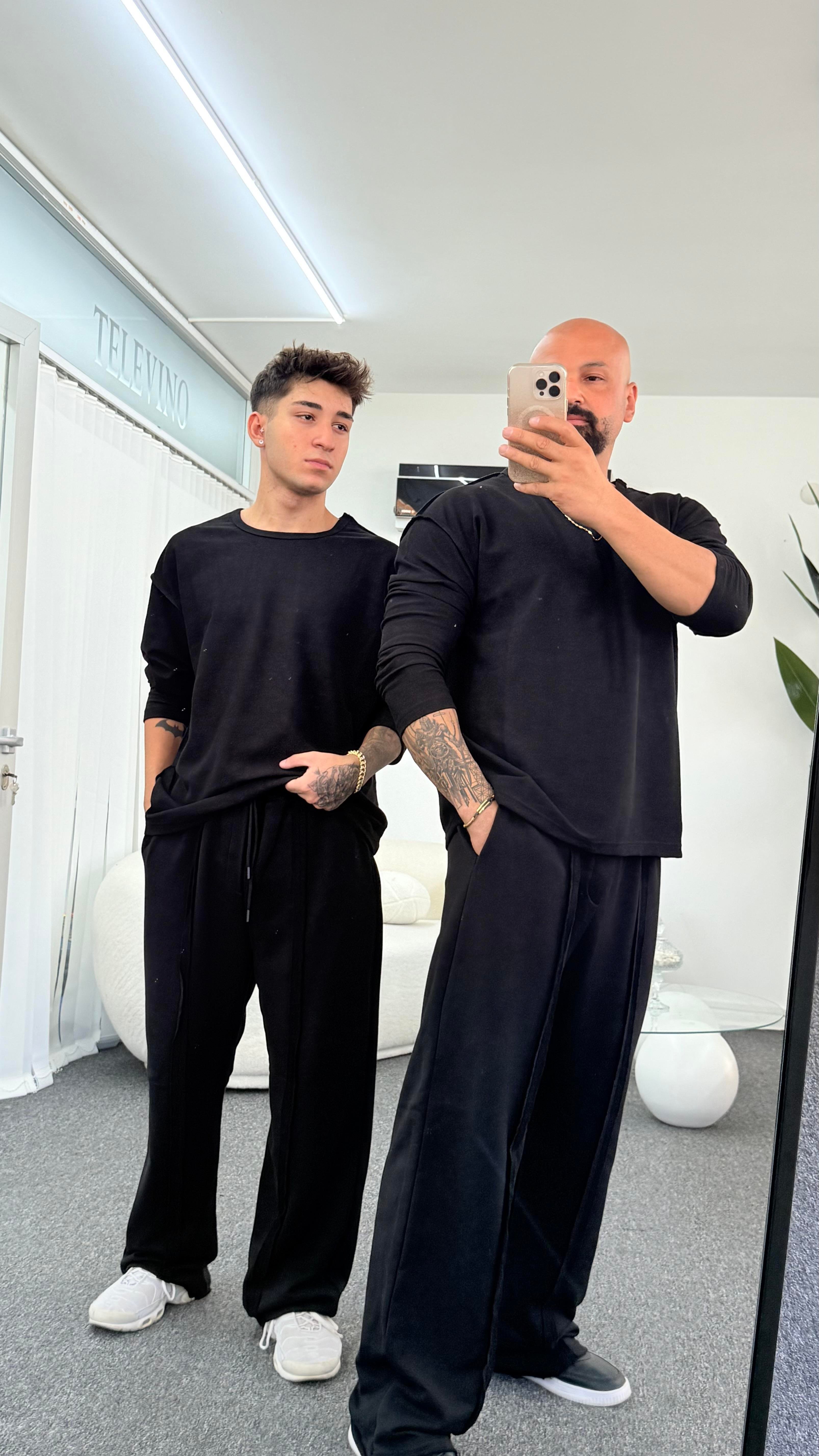 MİSSİLE ÜNİSEX SİYAH  TSHIRT