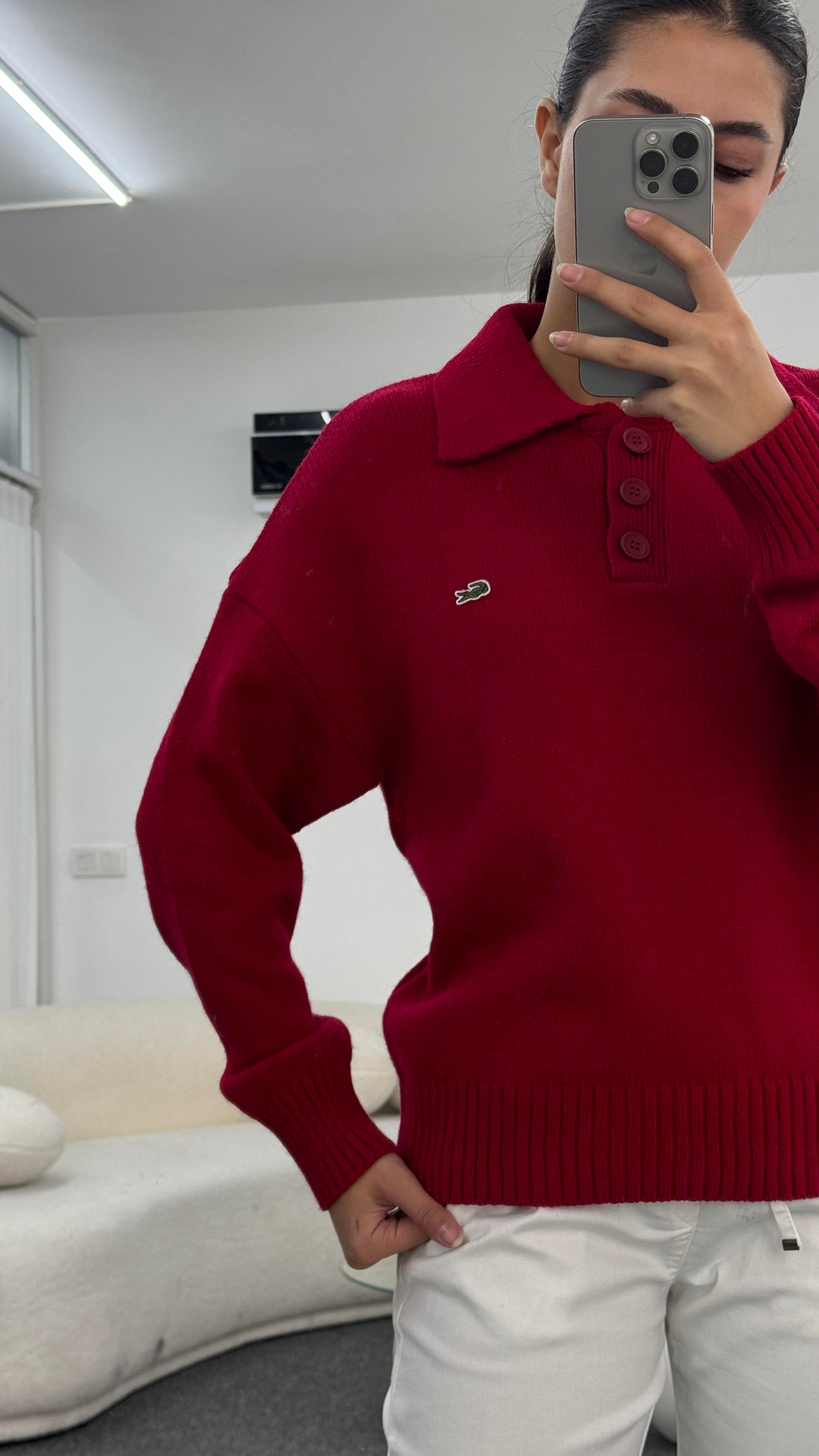 NEİL KIRMIZI TRİKO KAZAK