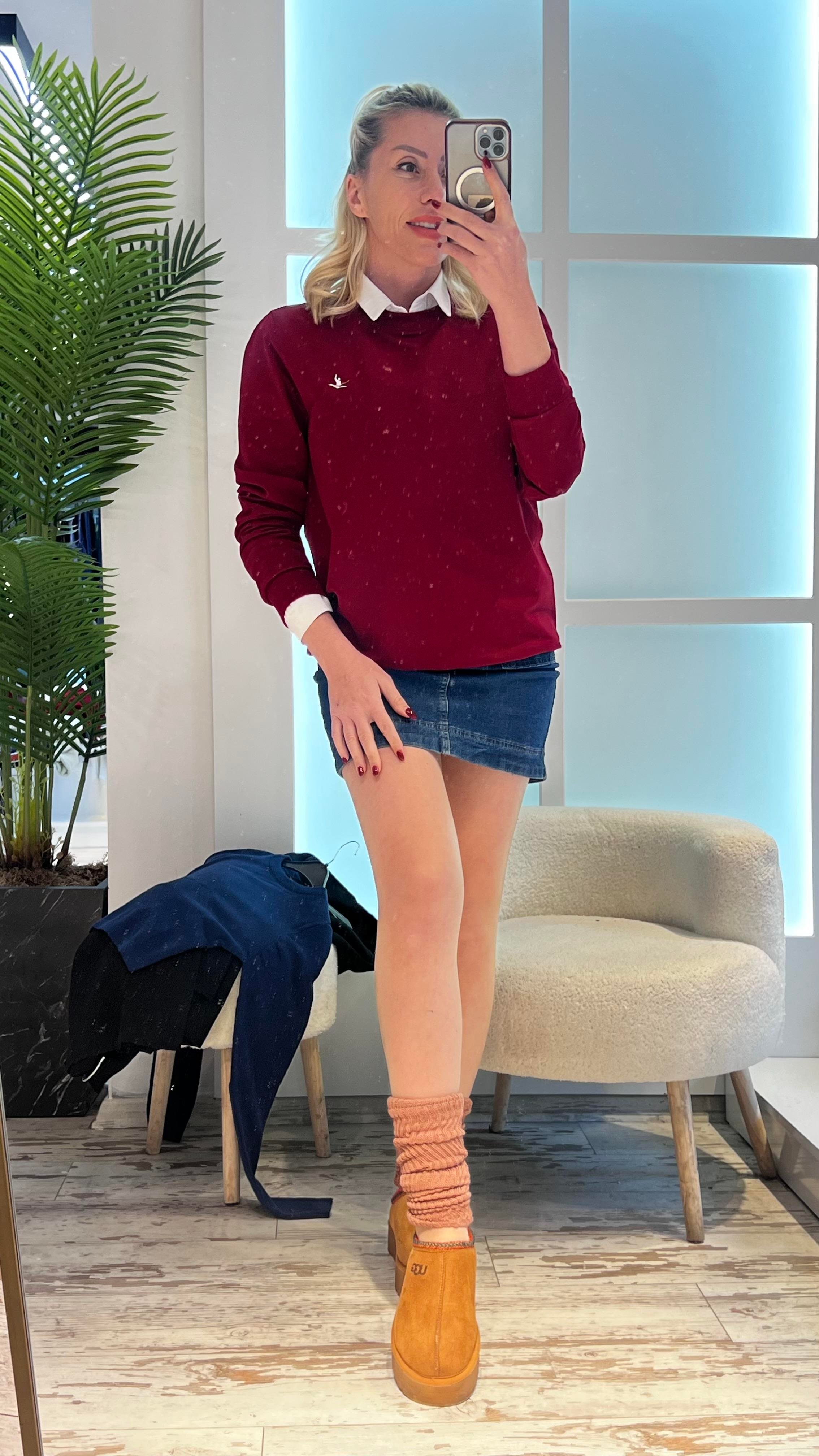 NEİVA BORDO SWEAT