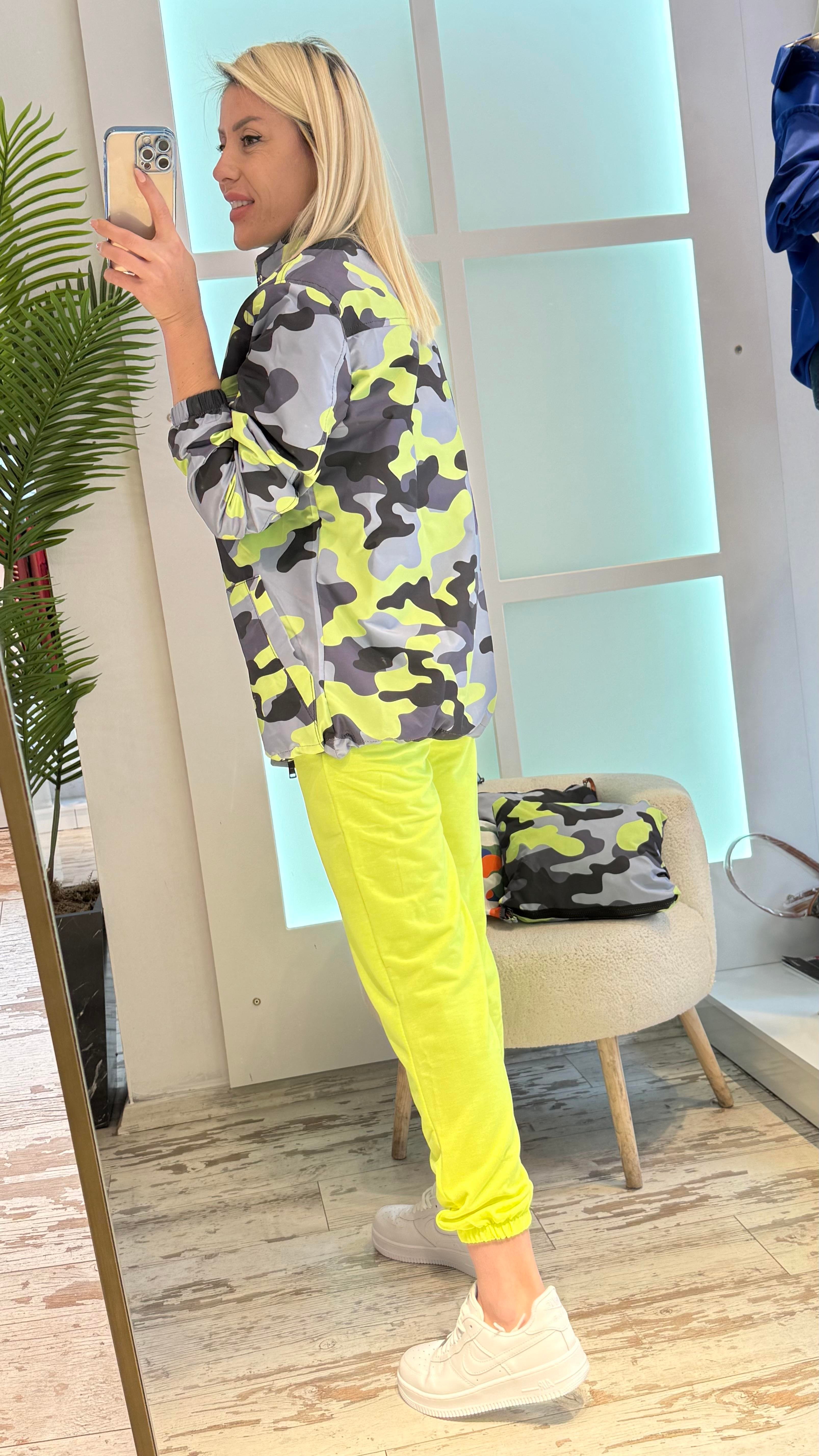 NEON YEŞİL EŞOFMAN ALTI