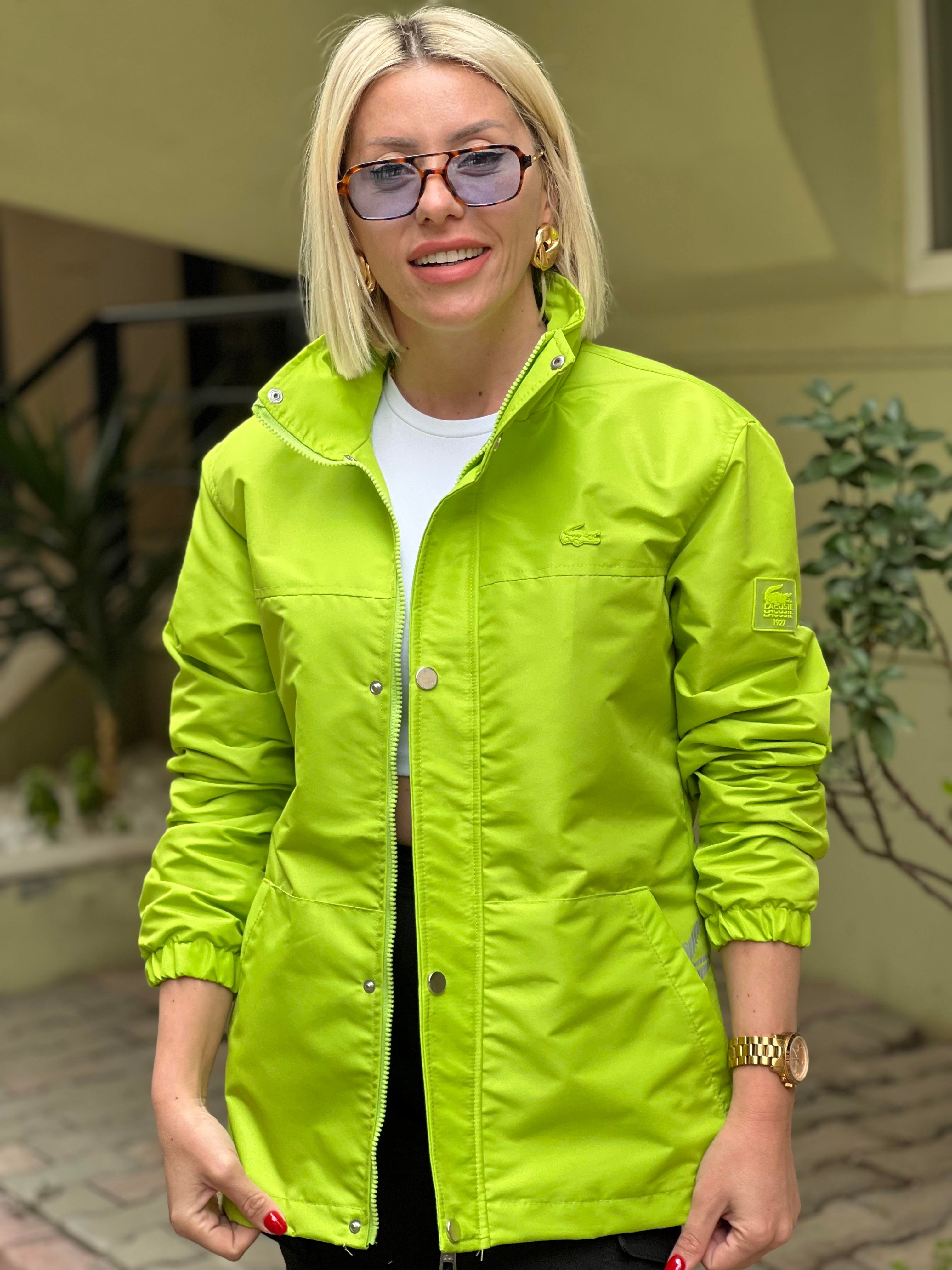 NEON YEŞİL ORJ YAĞMURLUK