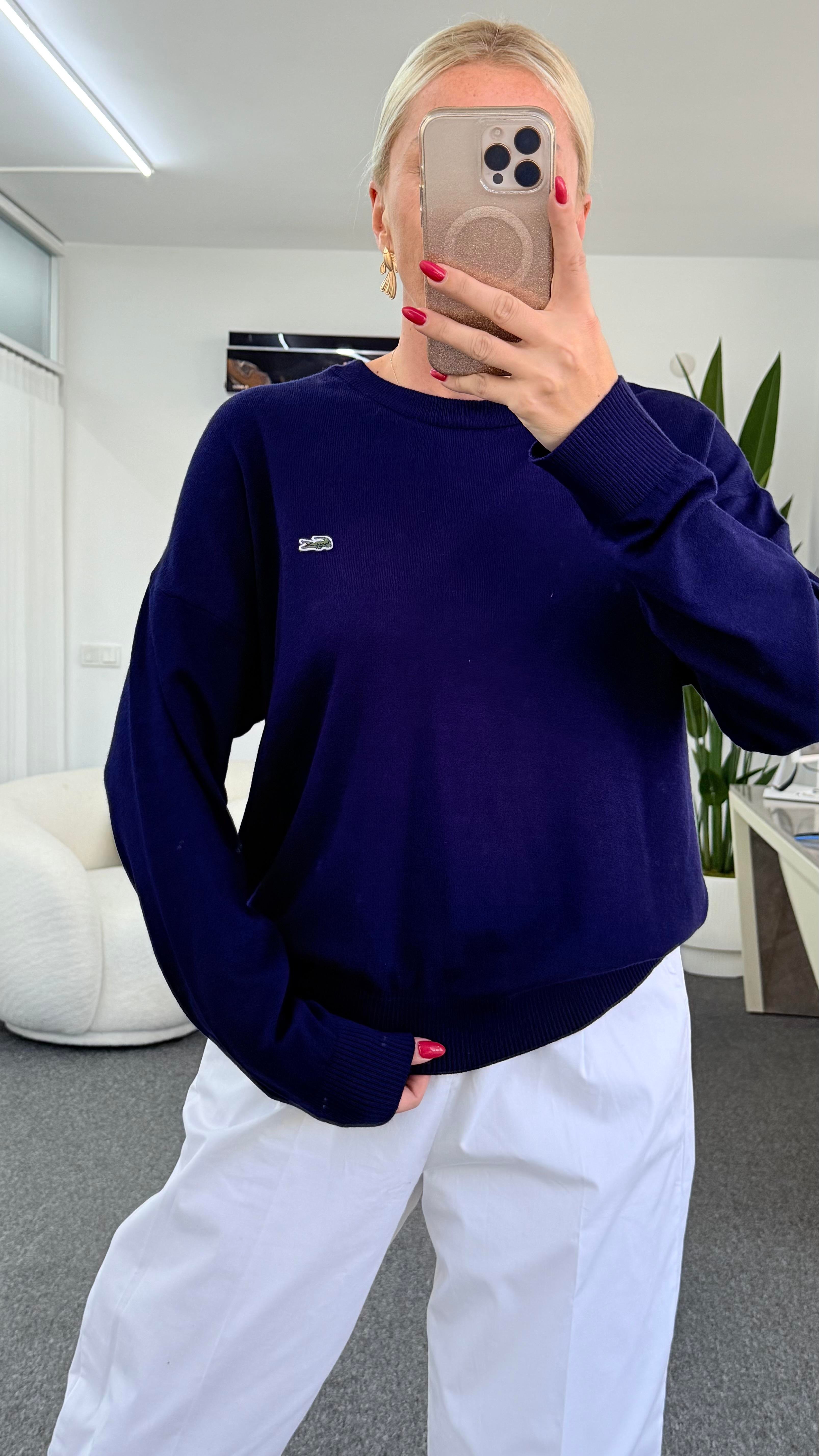 NESY LACİVERT KAZAK