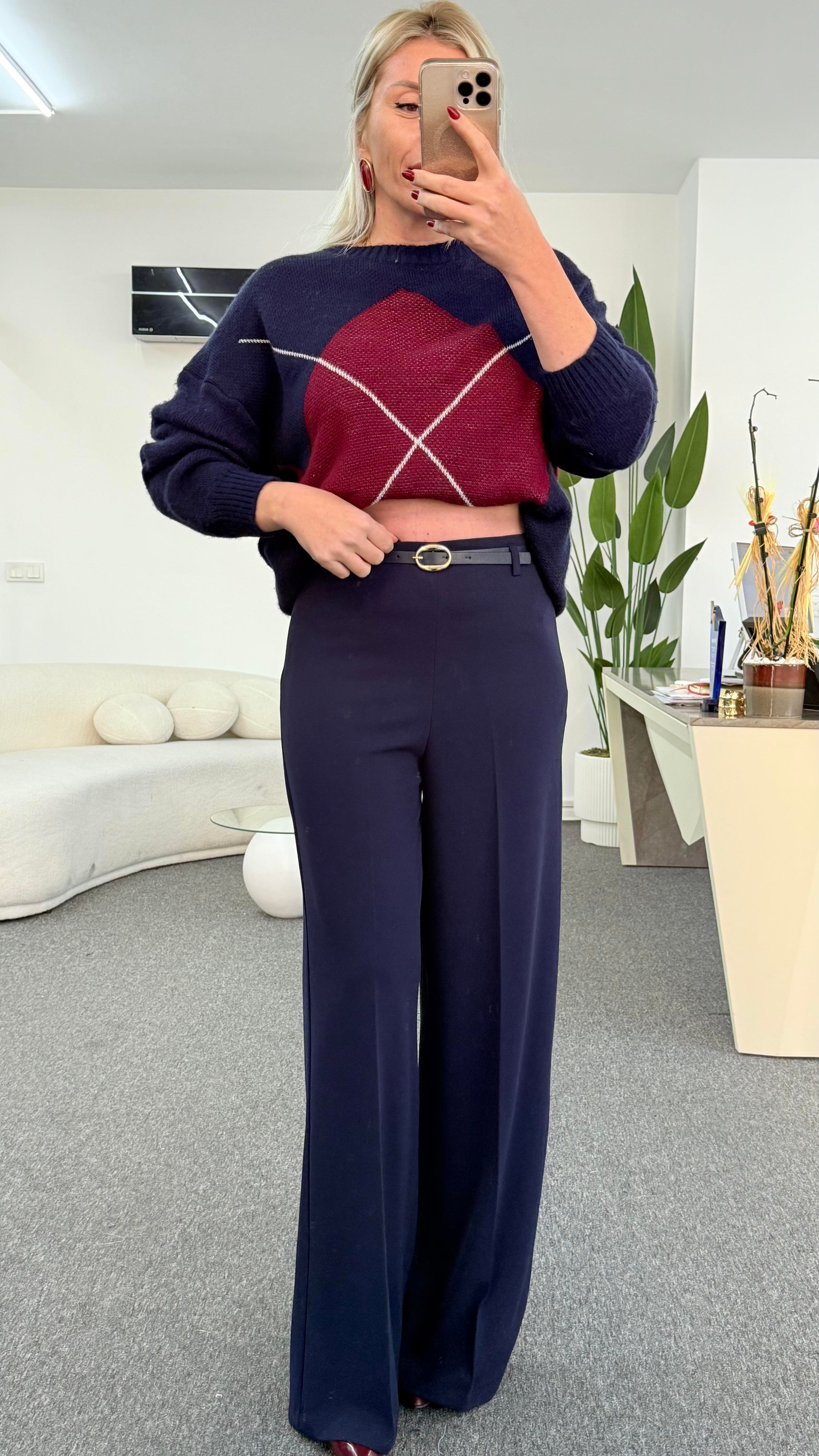 NİGEL LACİVERT PANTALON