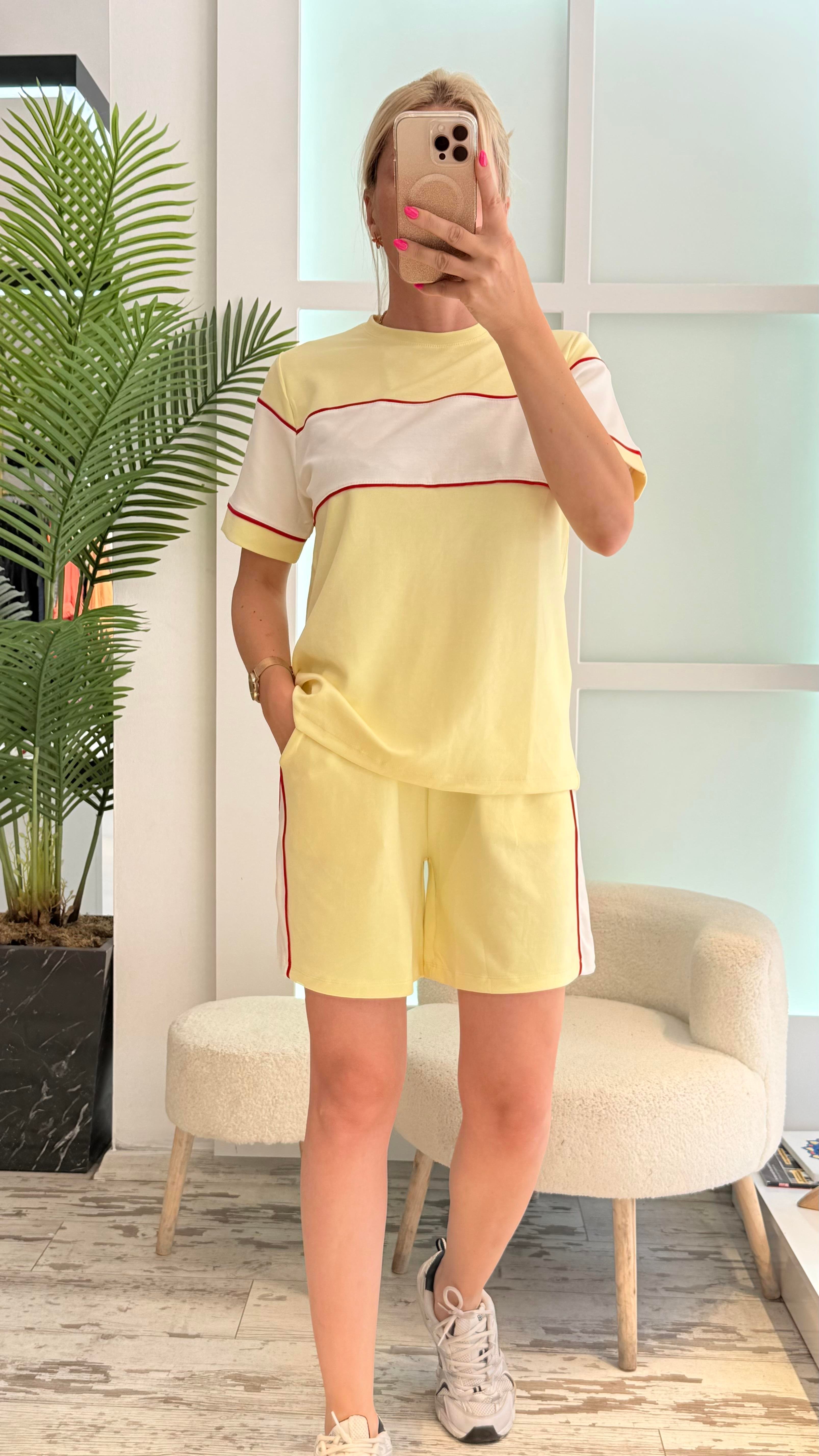 OİNS SARI ŞORTLU TAKIM 