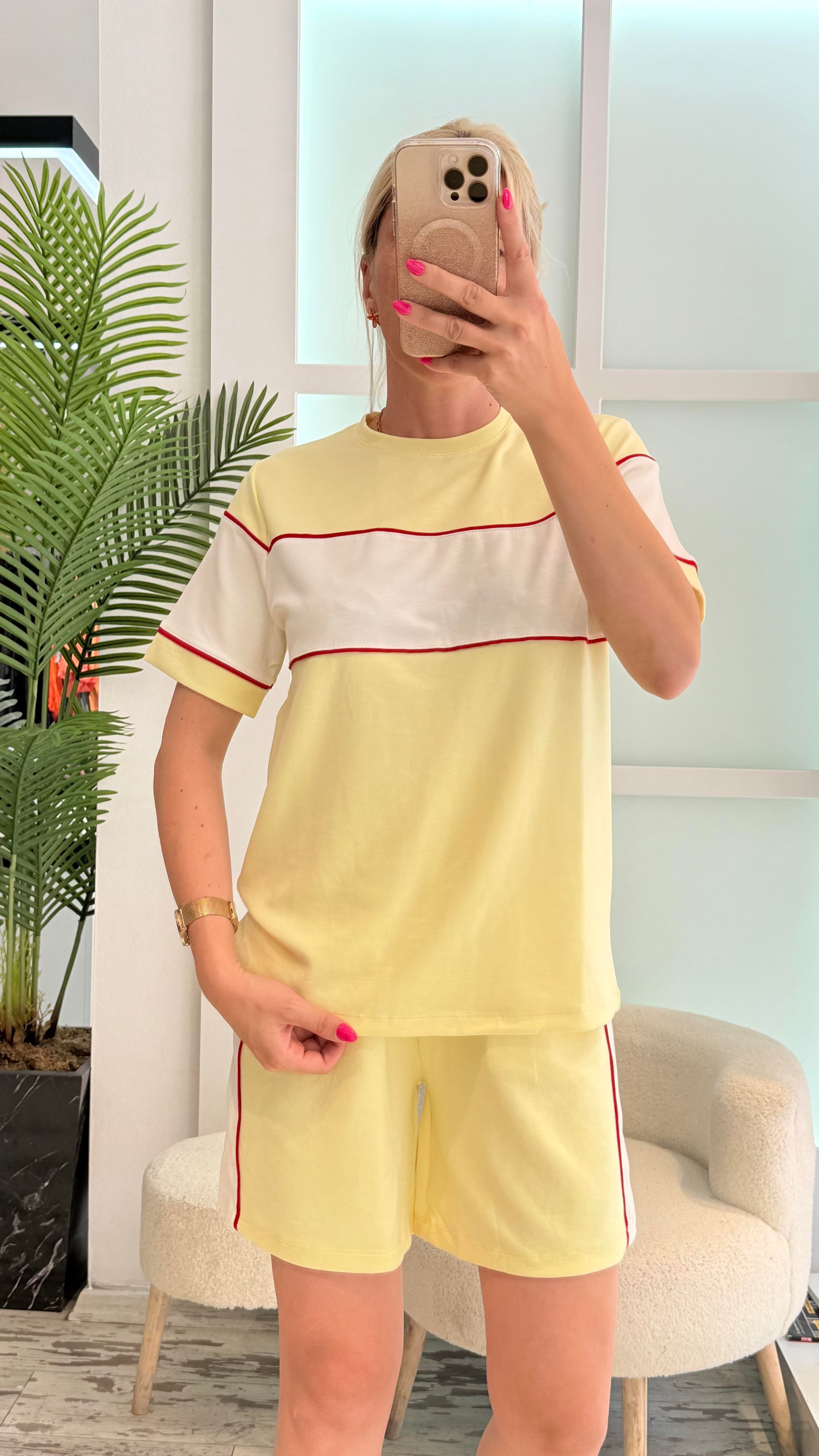 OİNS SARI ŞORTLU TAKIM 