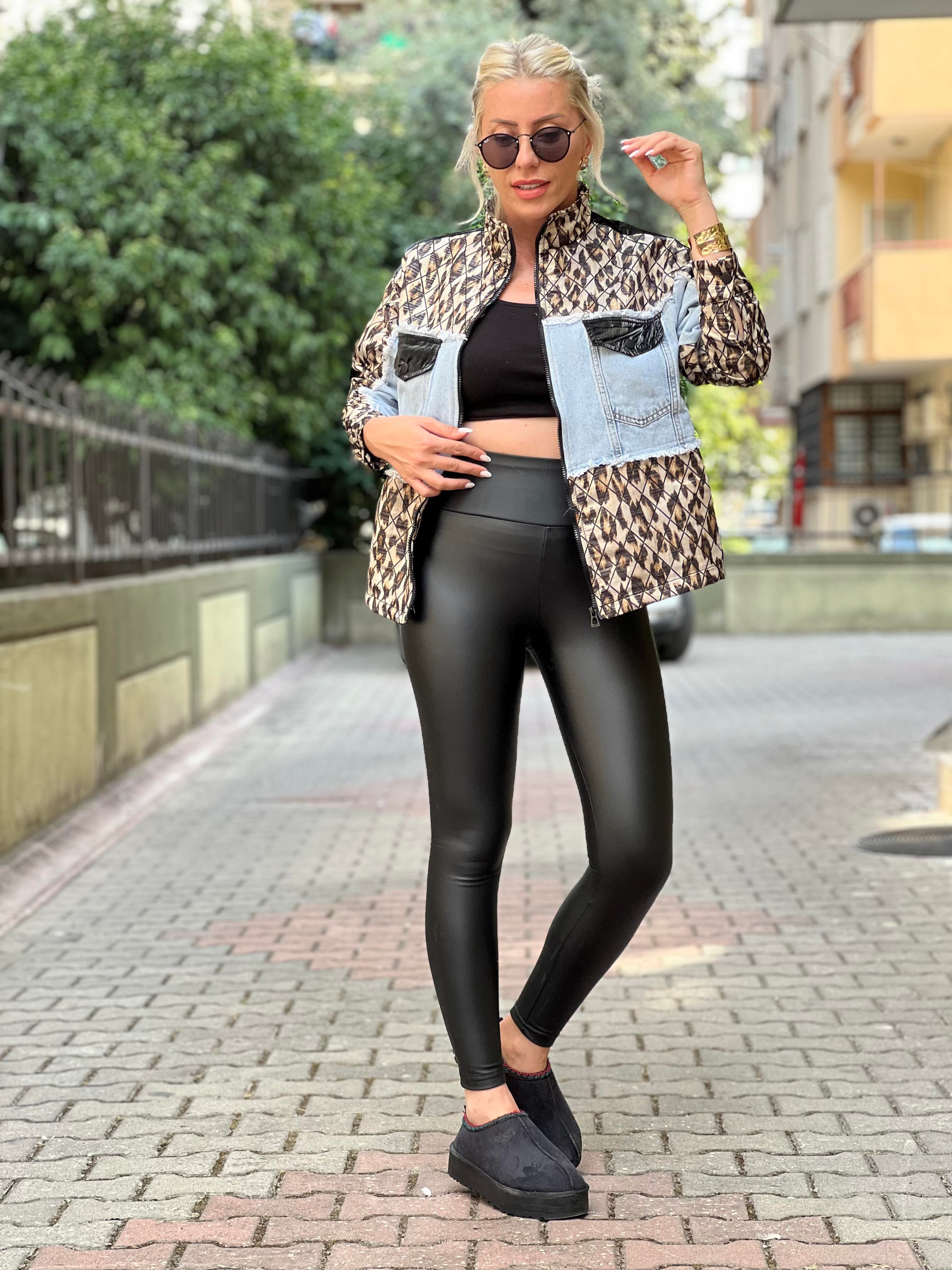 OLD SİYAH DERİ TAYT