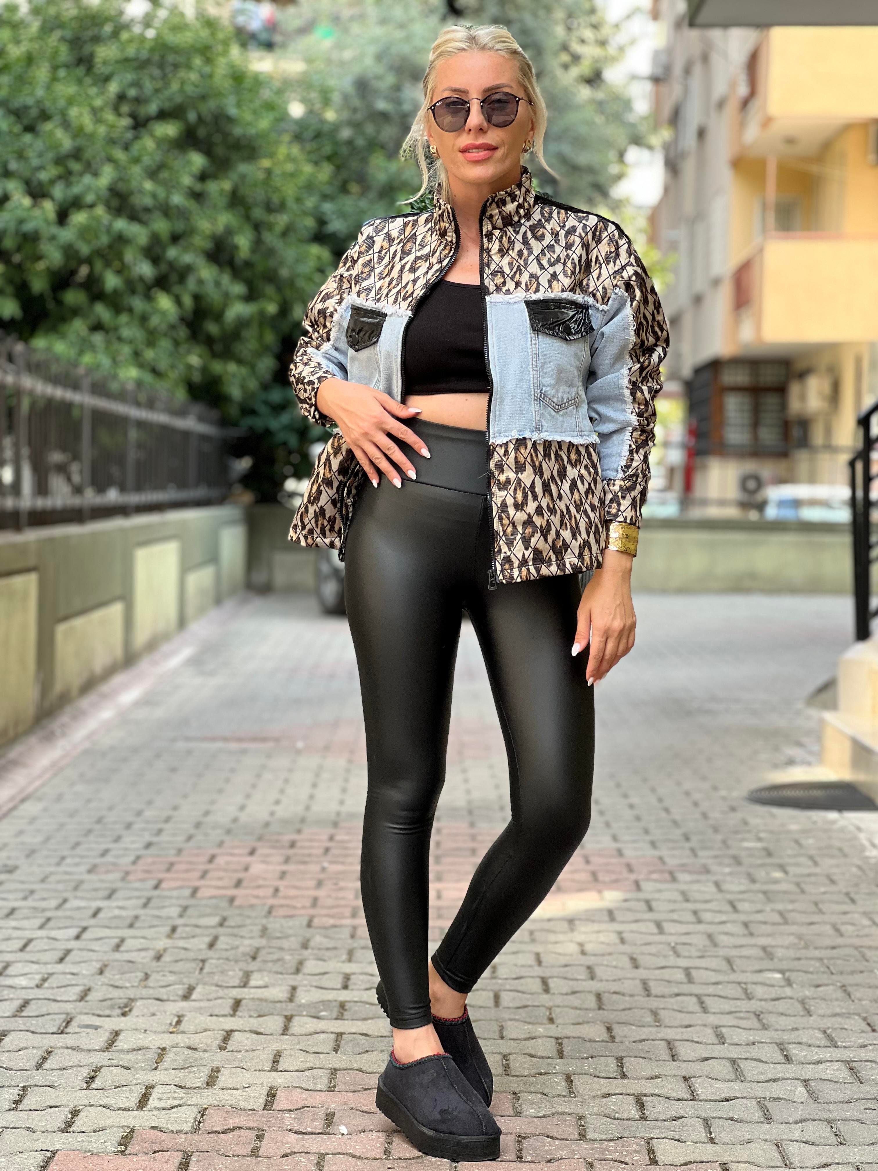 OLD SİYAH DERİ TAYT